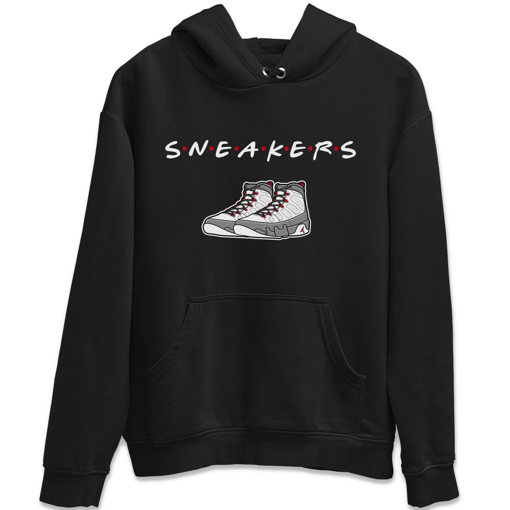 snkmatchs Unisex Tops - Air Jordan 9 Fire Red