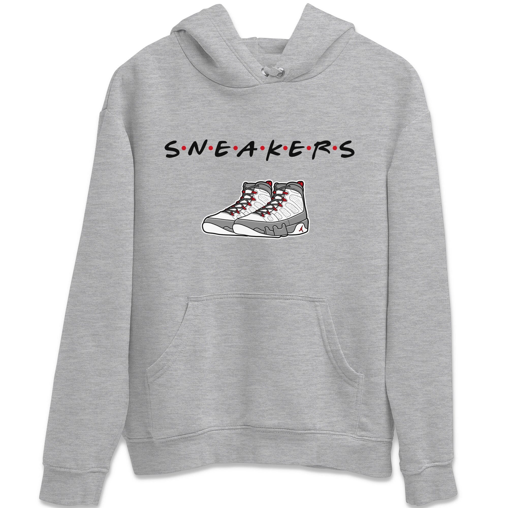 snkmatchs Unisex Tops - Air Jordan 9 Fire Red