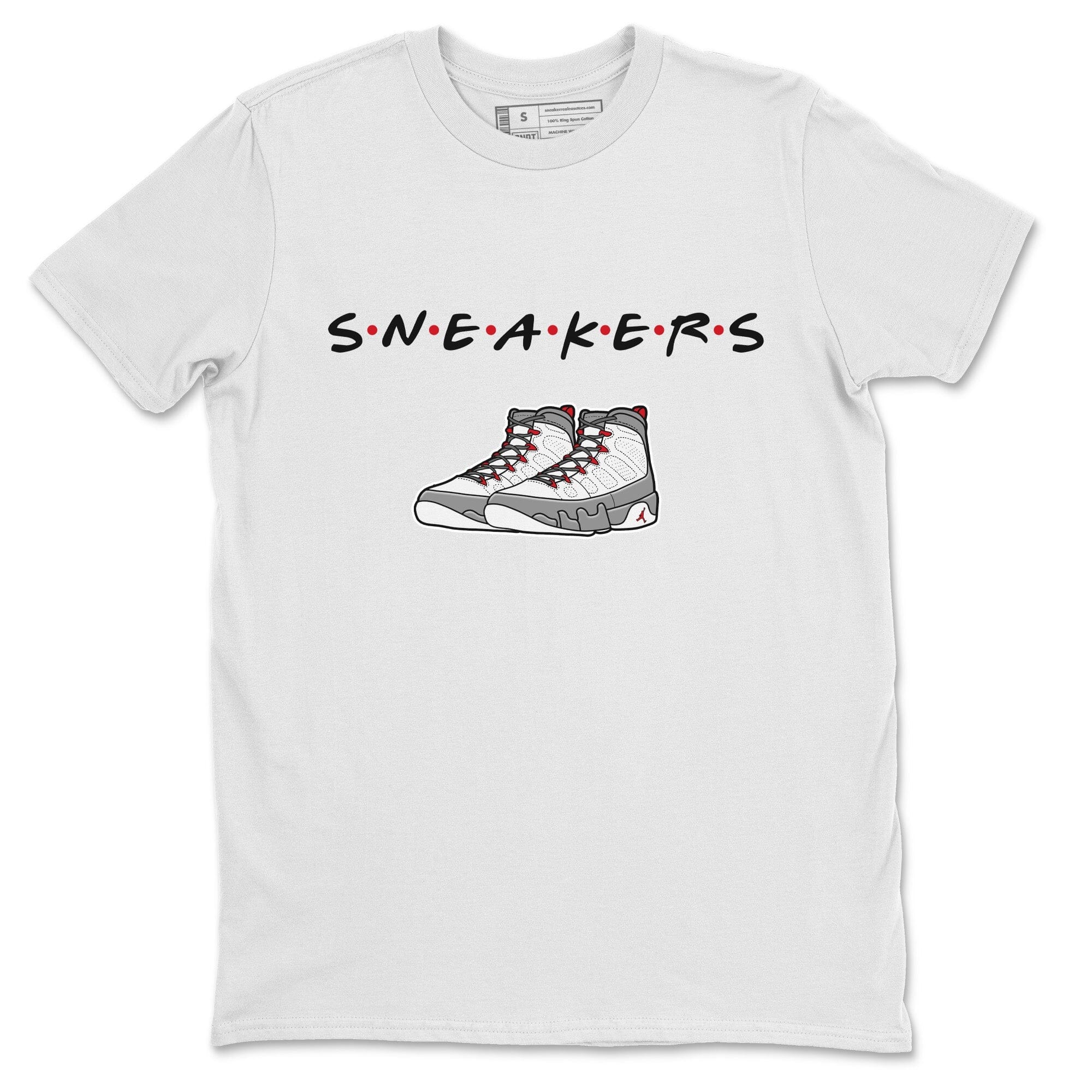 snkmatchs Unisex Tops - Air Jordan 9 Fire Red