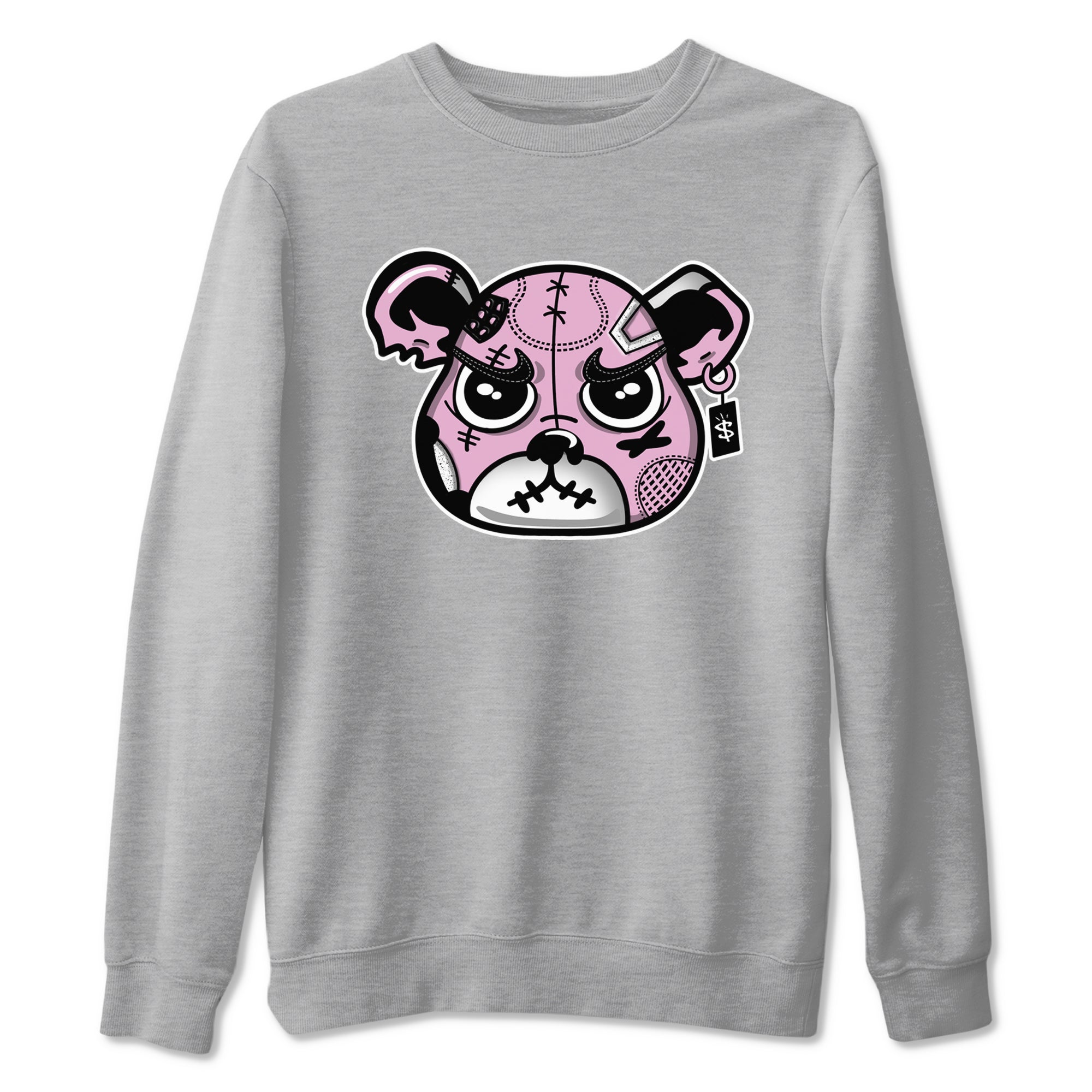 snkmatchs Bear Face snkmatch Tees - Air Jordan 4 Orchid