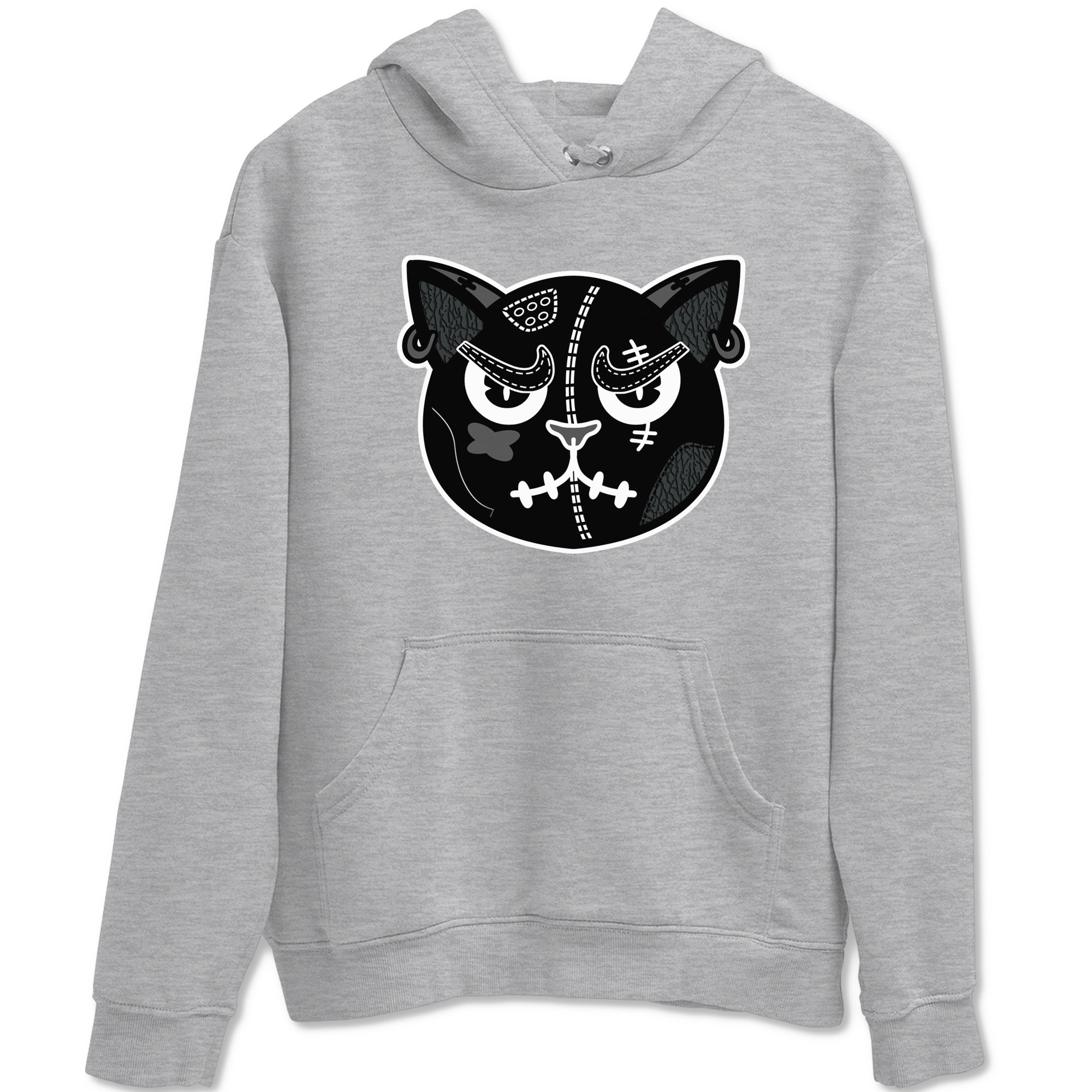 snkmatchs Cat Face snkmatch Tees - Air Jordan 3 Black Cat