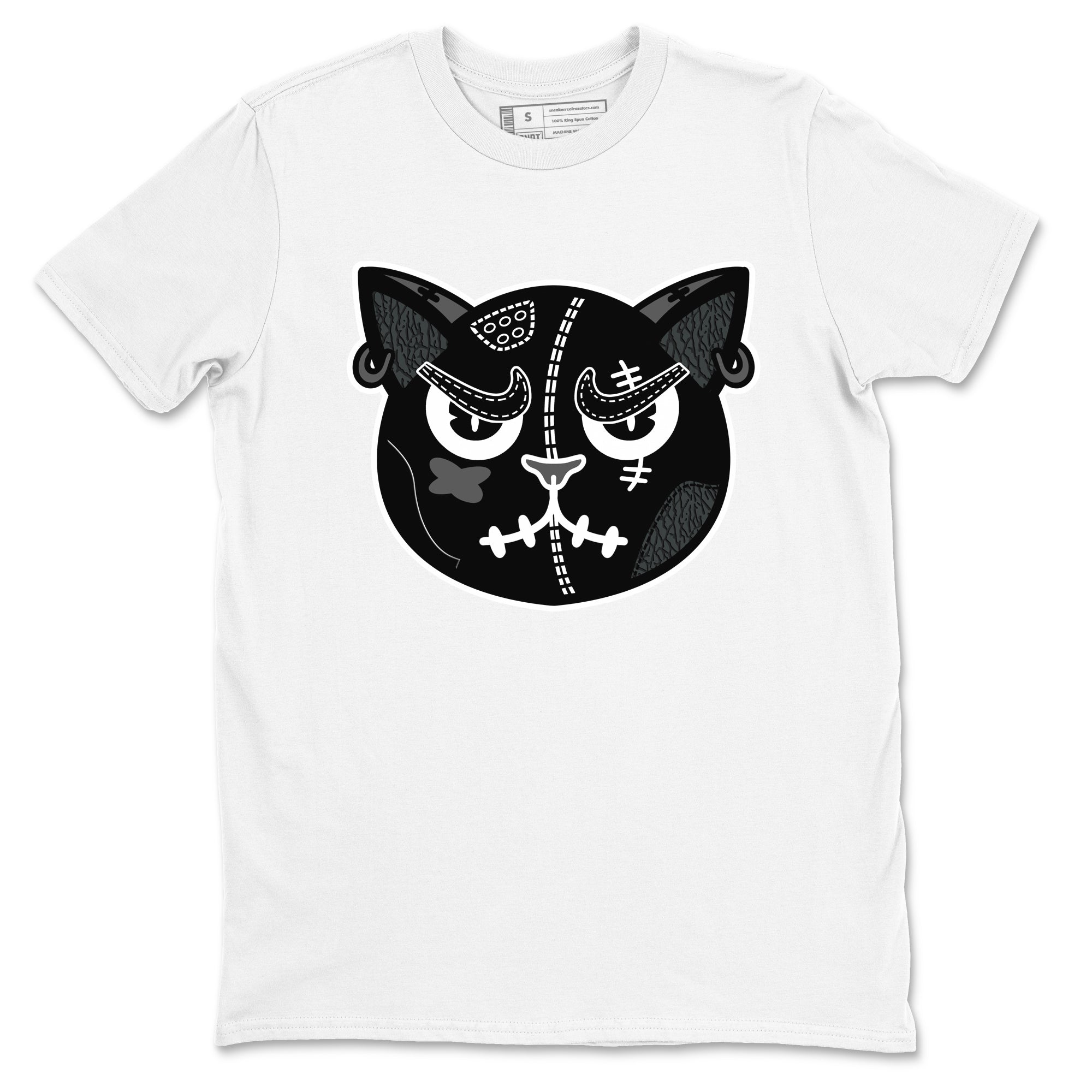 snkmatchs Cat Face snkmatch Tees - Air Jordan 3 Black Cat