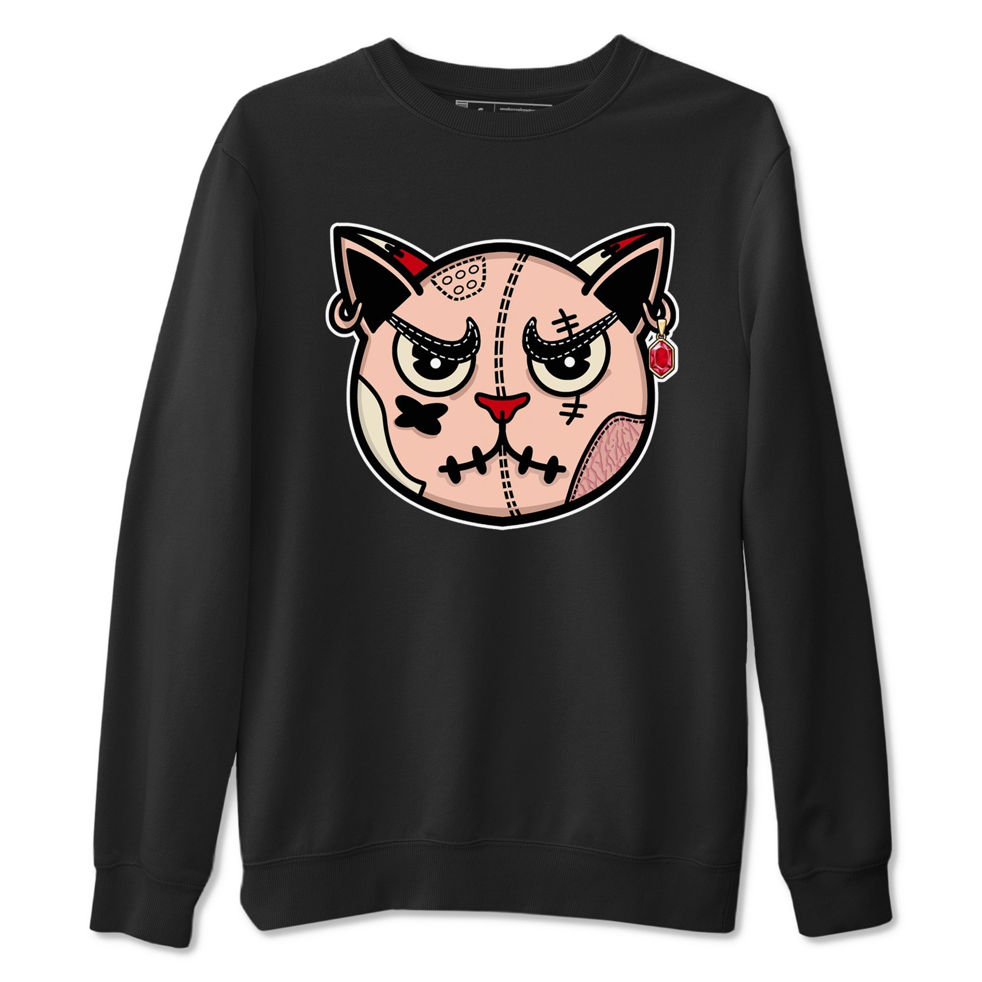 snkmatchs Cat Face snkmatch Tees - Air Jordan 3 Valentines Day
