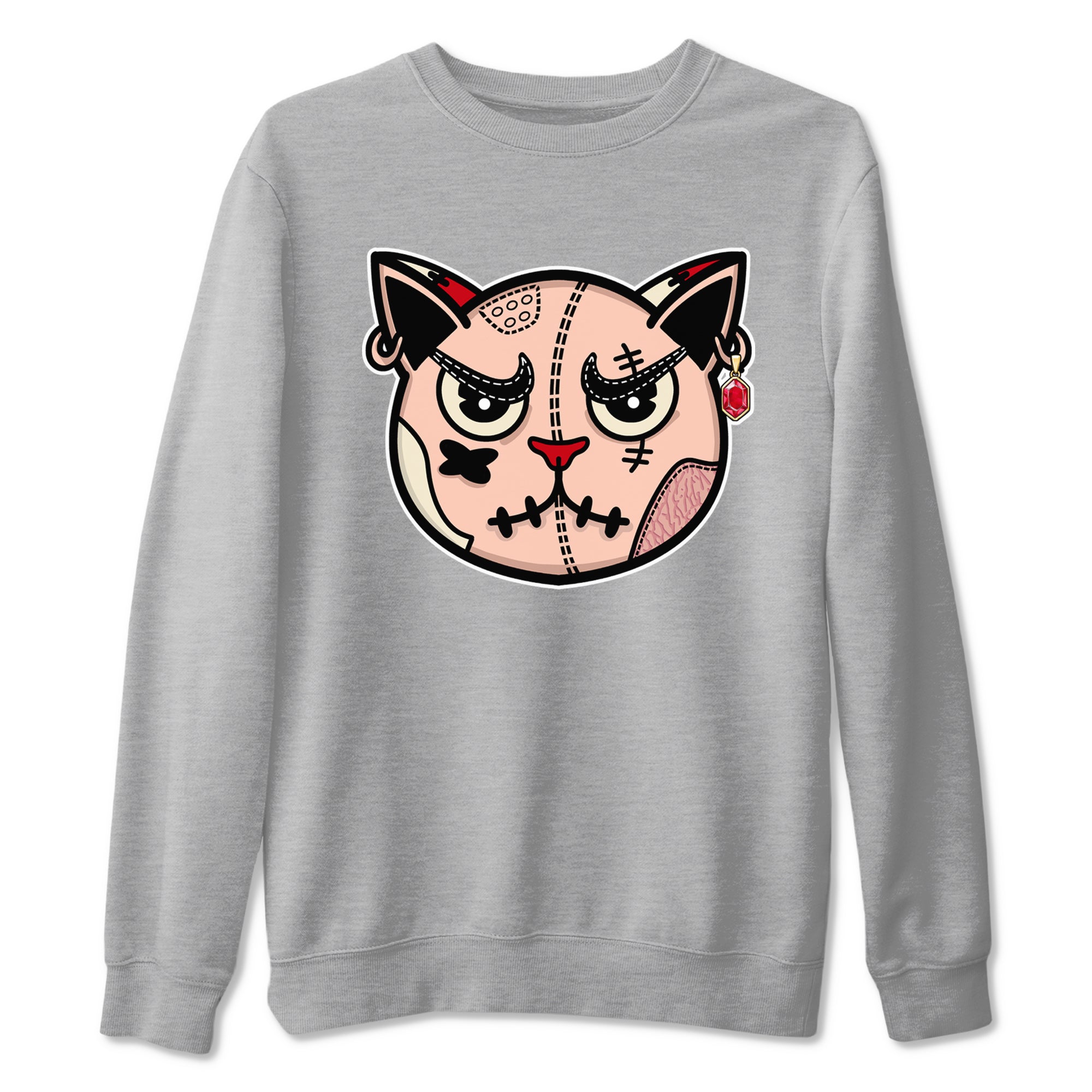 snkmatchs Cat Face snkmatch Tees - Air Jordan 3 Valentines Day