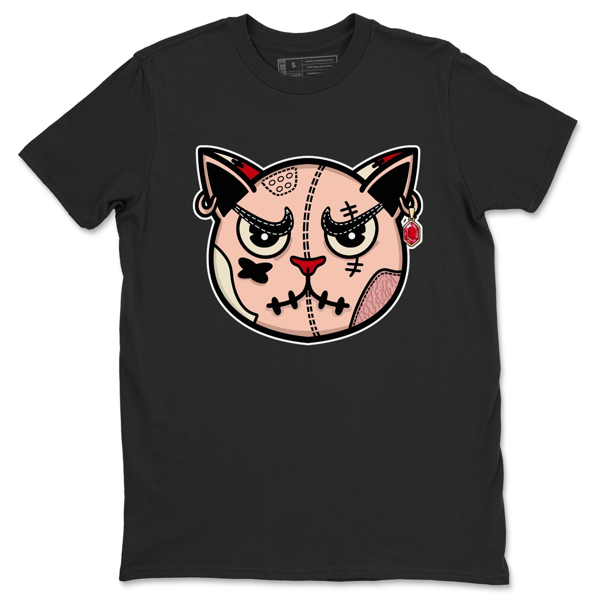 snkmatchs Cat Face snkmatch Tees - Air Jordan 3 Valentines Day