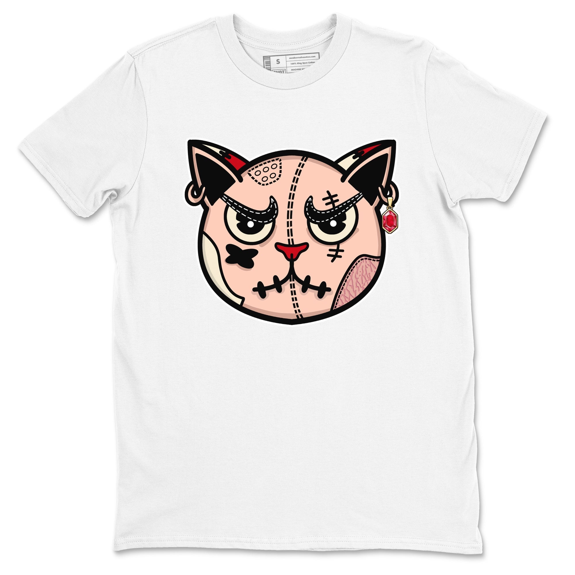 snkmatchs Cat Face snkmatch Tees - Air Jordan 3 Valentines Day