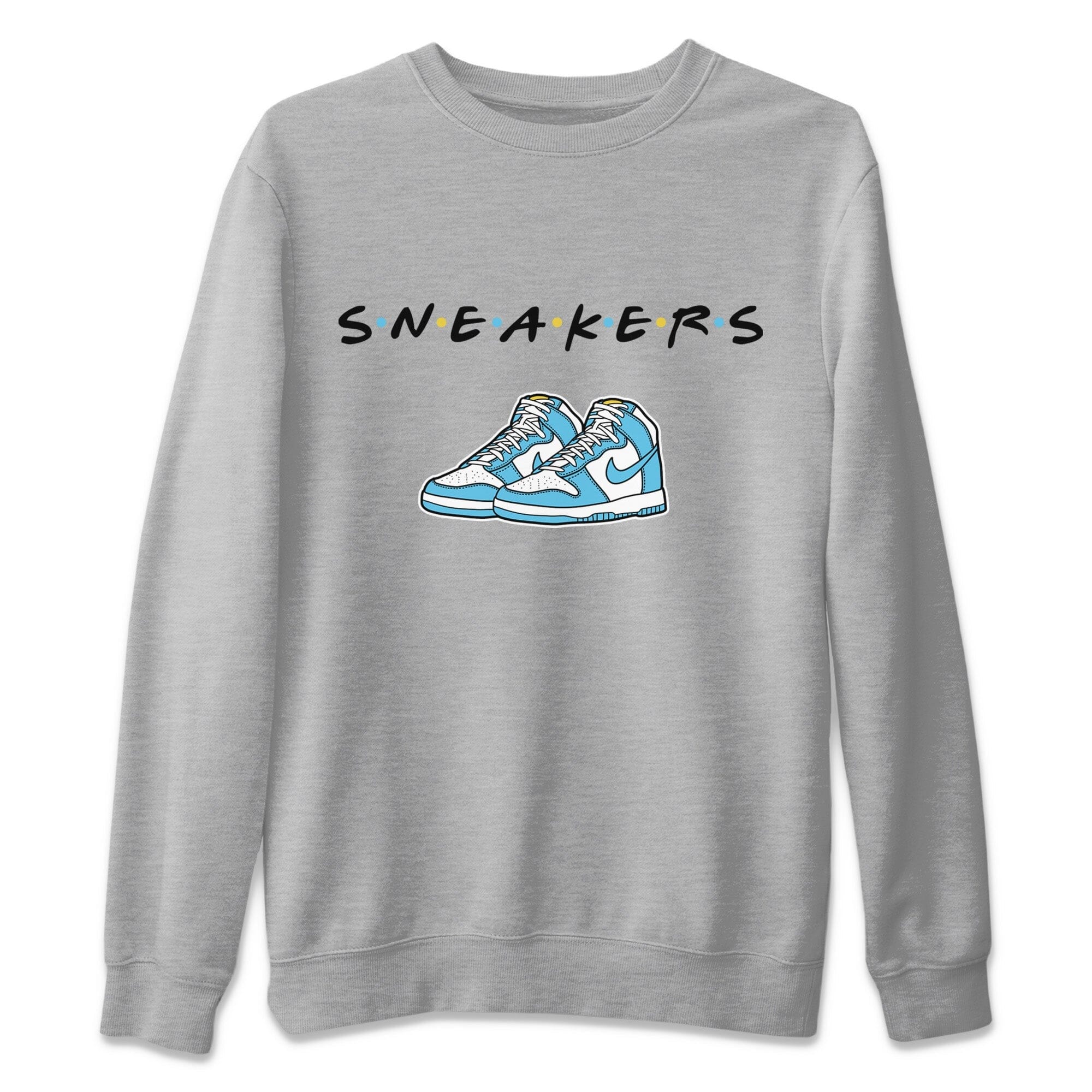 snkmatchs Unisex Tops - Dunk Blue Chill