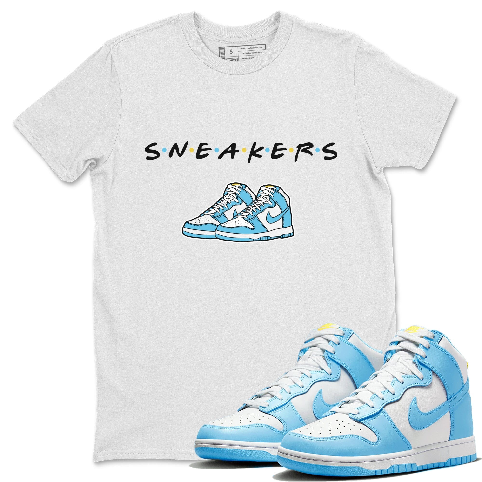 snkmatchs Unisex Tops - Dunk Blue Chill