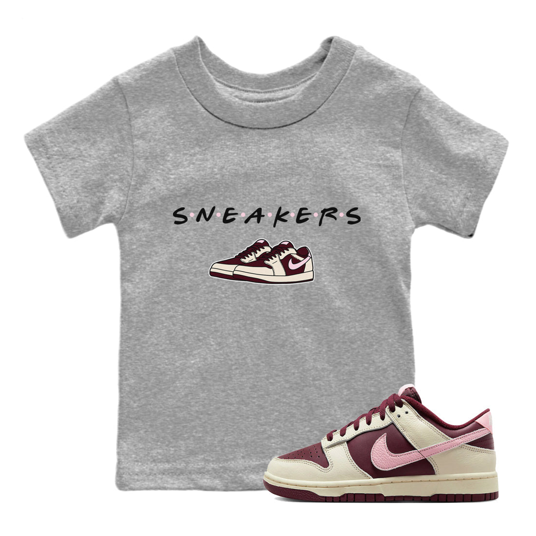 snkmatchs Kids Tops - Dunk Valentines Day