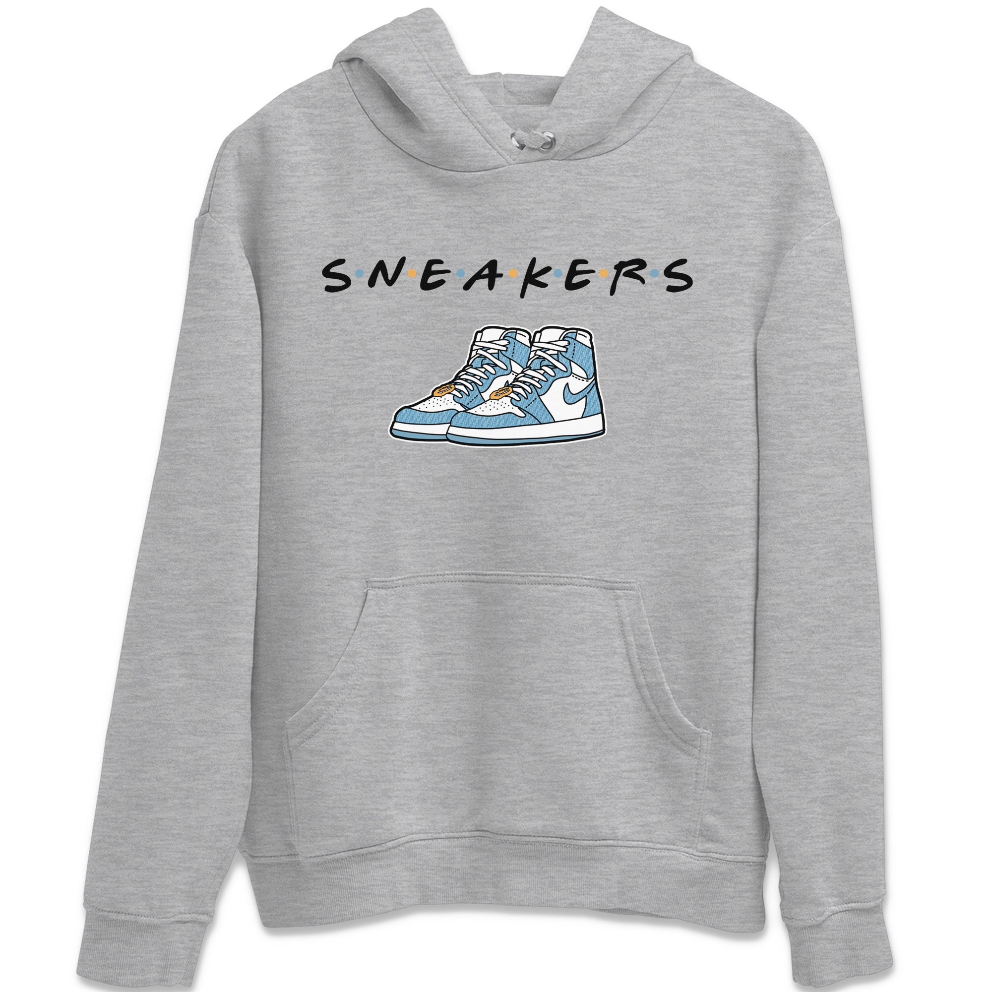 snkmatchs Unisex Tops - Air Jordan 1 Denim
