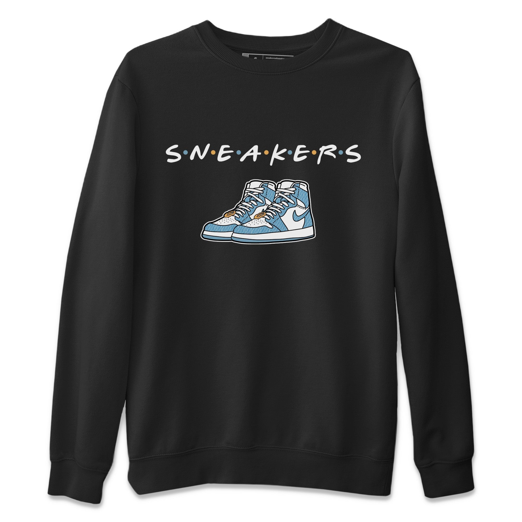 snkmatchs Unisex Tops - Air Jordan 1 Denim
