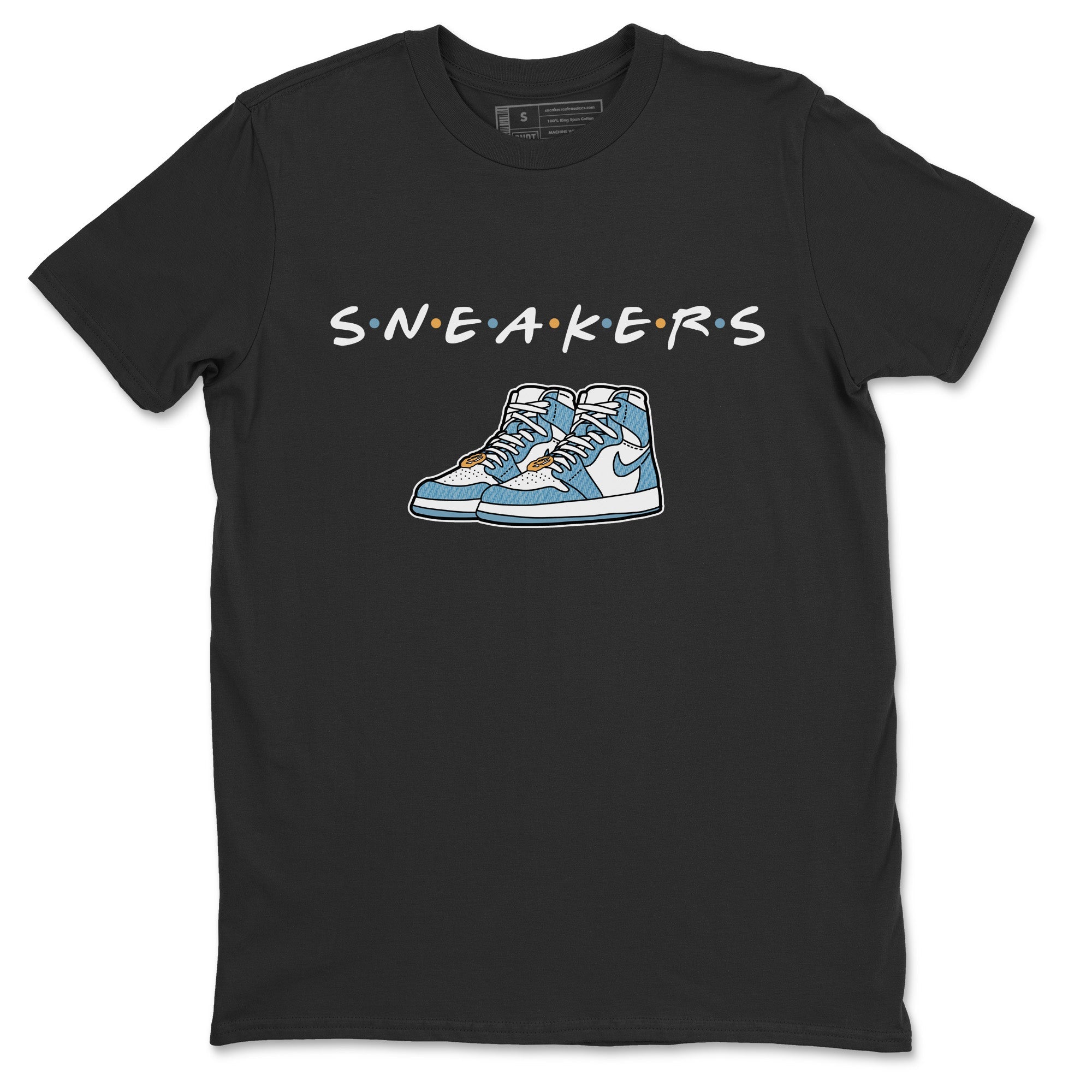 snkmatchs Unisex Tops - Air Jordan 1 Denim