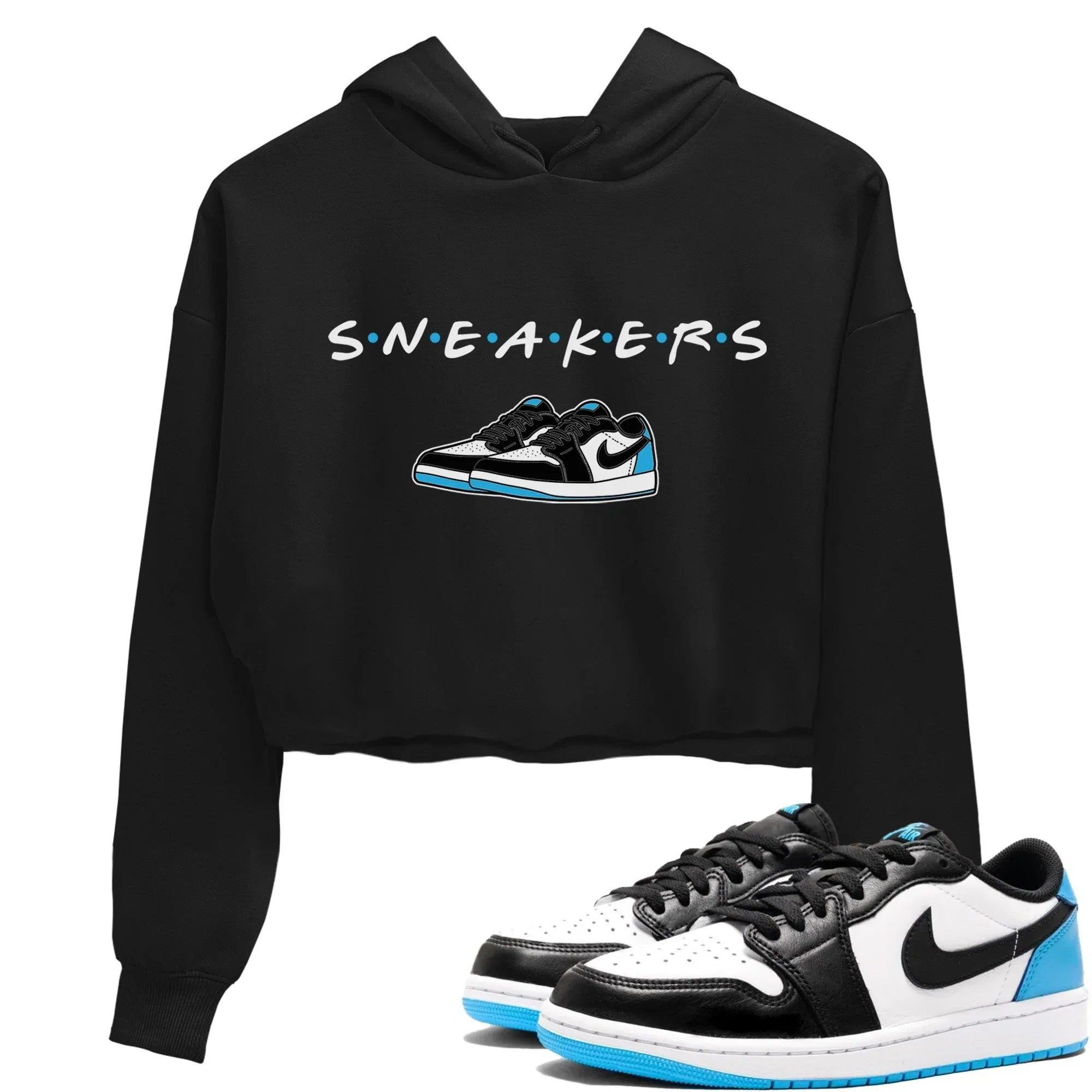 snkmatchs Women's Tops - Air Jordan 1 Powder Blue