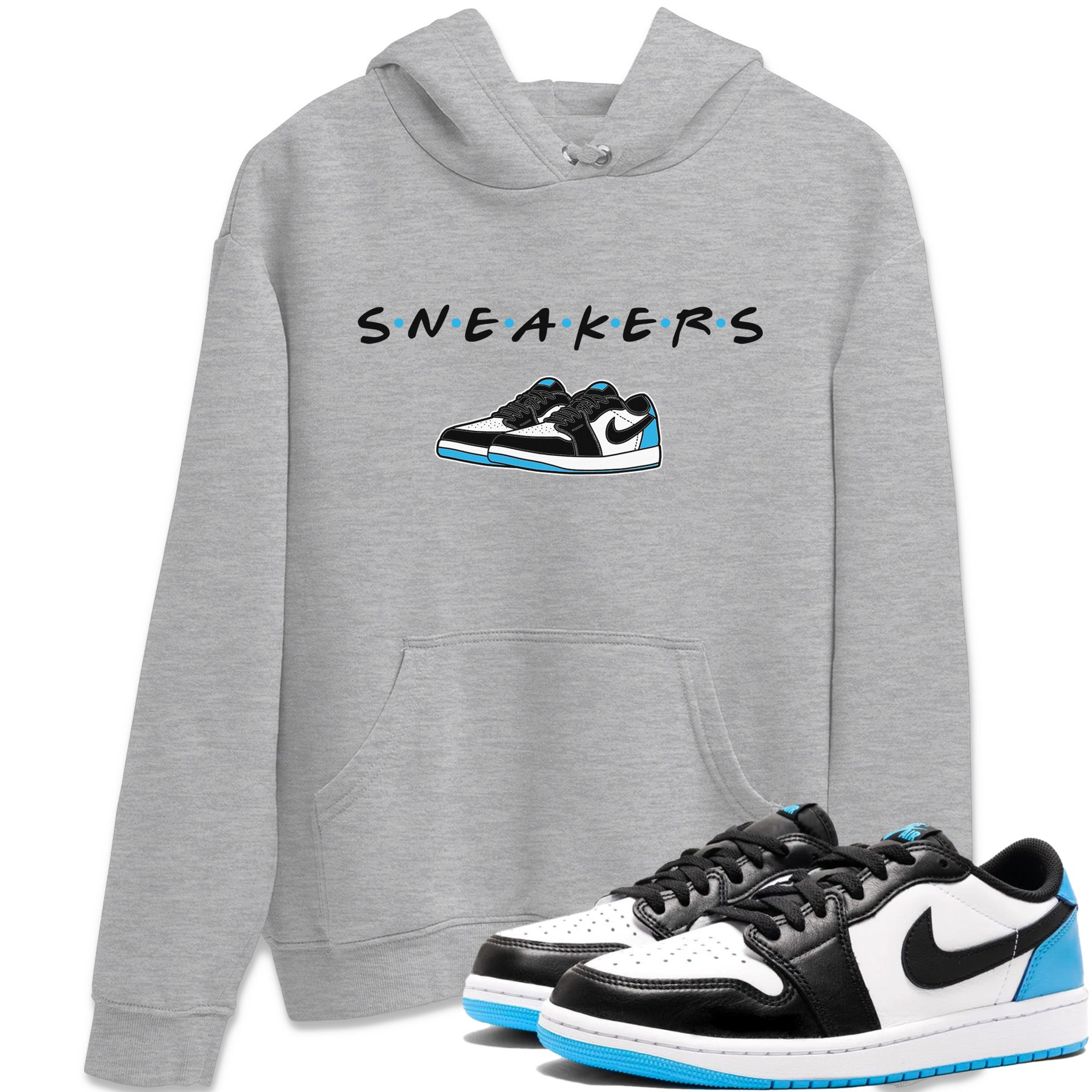 snkmatchs Unisex Tops - Air Jordan 1 Powder Blue