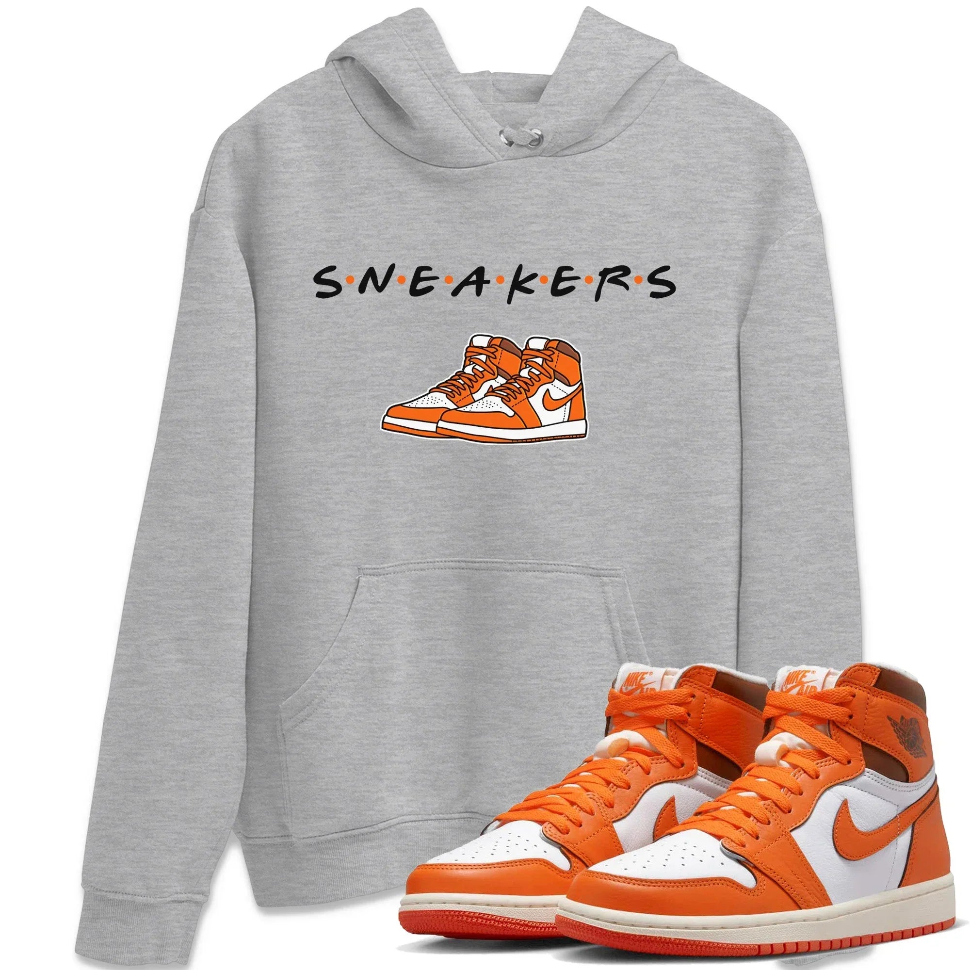 snkmatchs Unisex Tops - Air Jordan 1 Starfish
