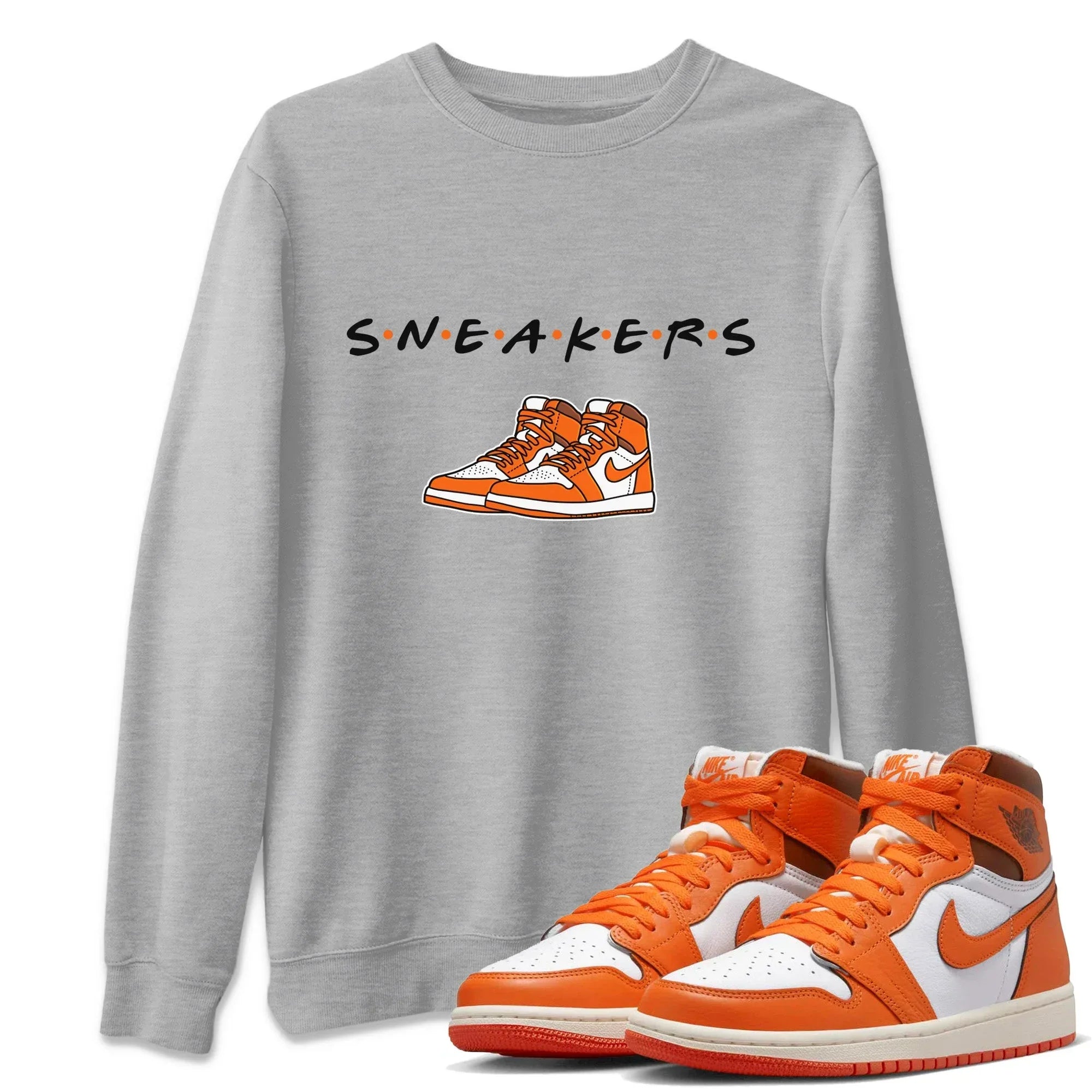 snkmatchs Unisex Tops - Air Jordan 1 Starfish