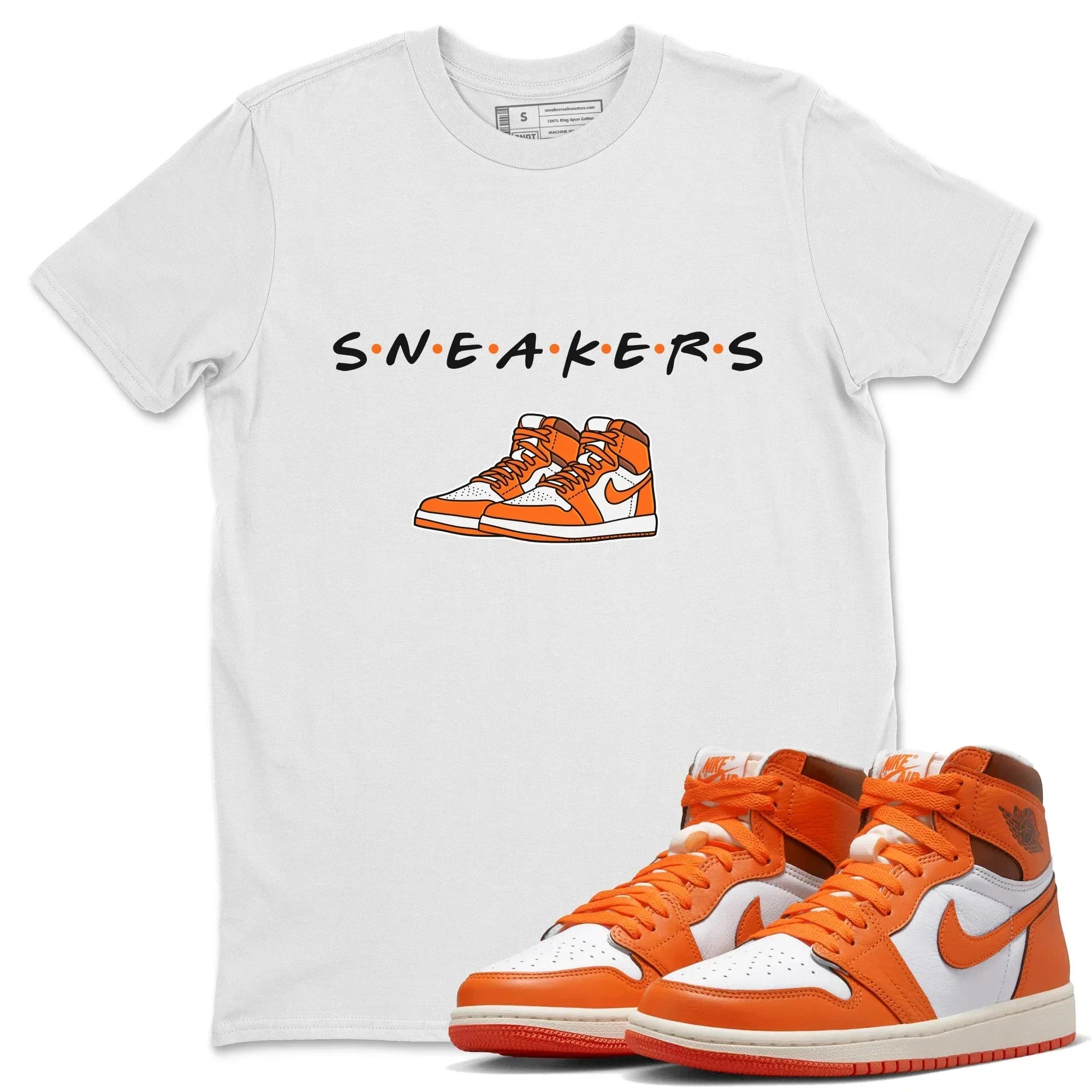 snkmatchs Unisex Tops - Air Jordan 1 Starfish