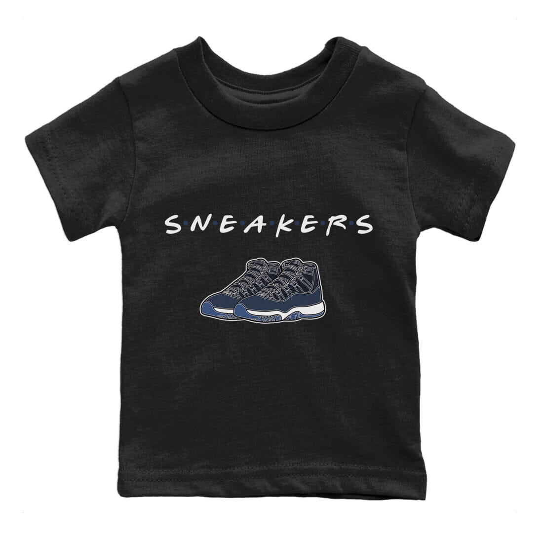 snkmatchs Kids Tops - Air Jordan 11 Midnight Navy