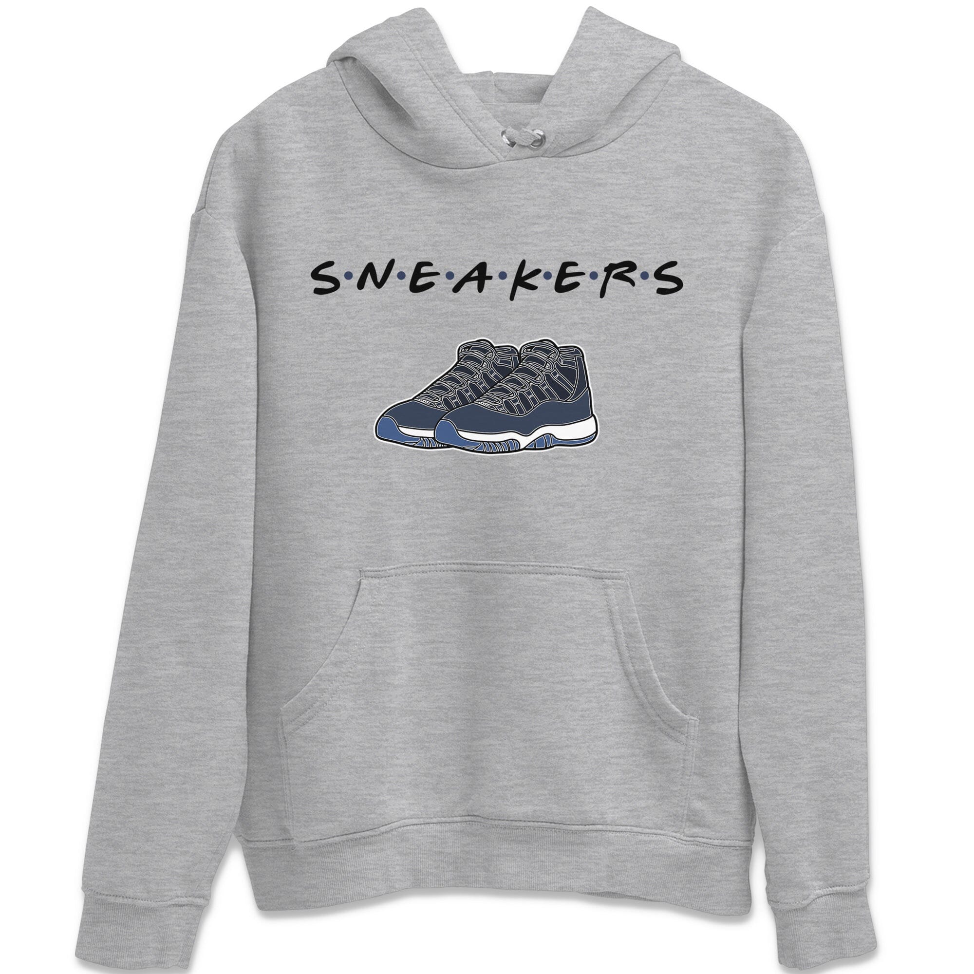 snkmatchs Unisex Tops - Air Jordan 11 Midnight Navy