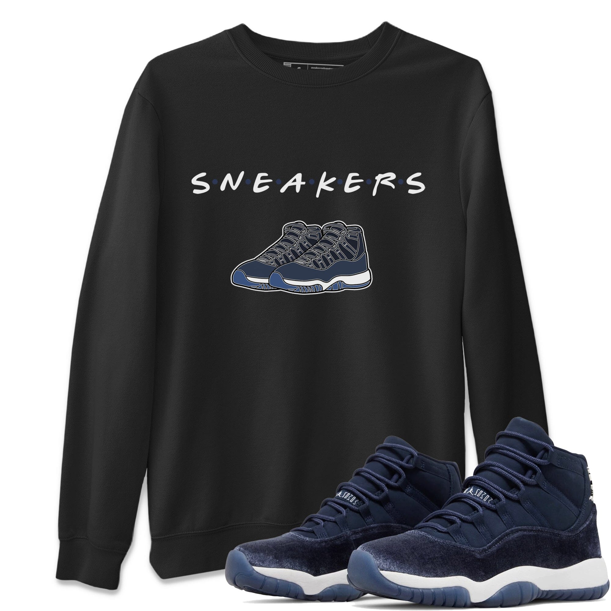 snkmatchs Unisex Tops - Air Jordan 11 Midnight Navy