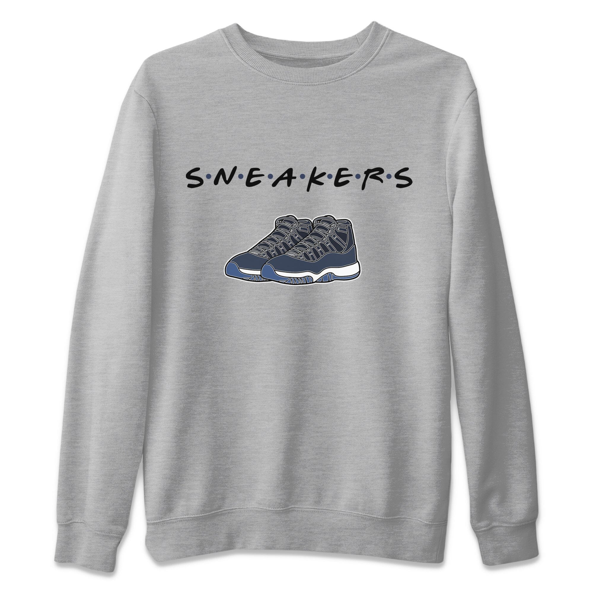 snkmatchs Unisex Tops - Air Jordan 11 Midnight Navy