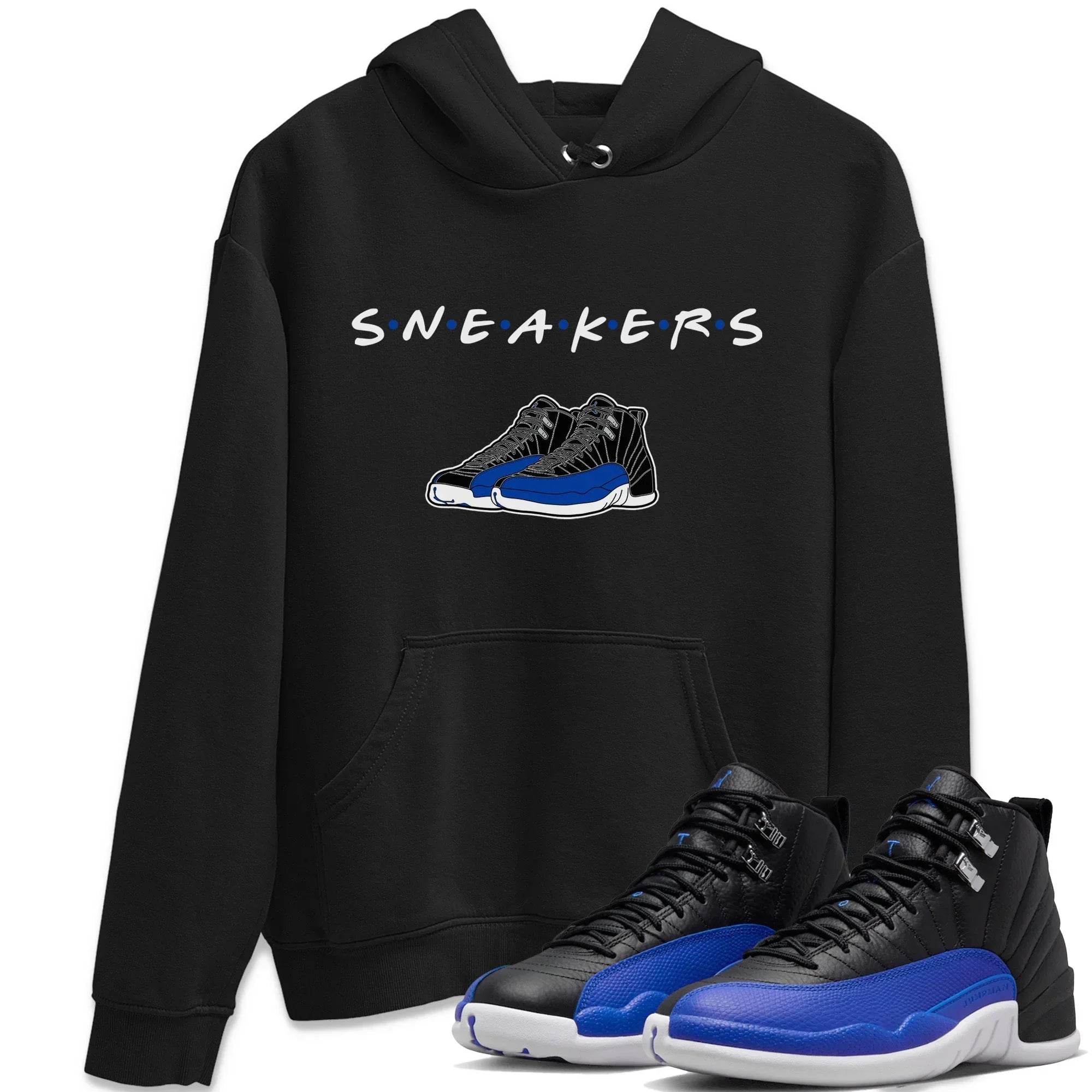 snkmatchs Unisex Tops - Air Jordan 12 Hyper Royal