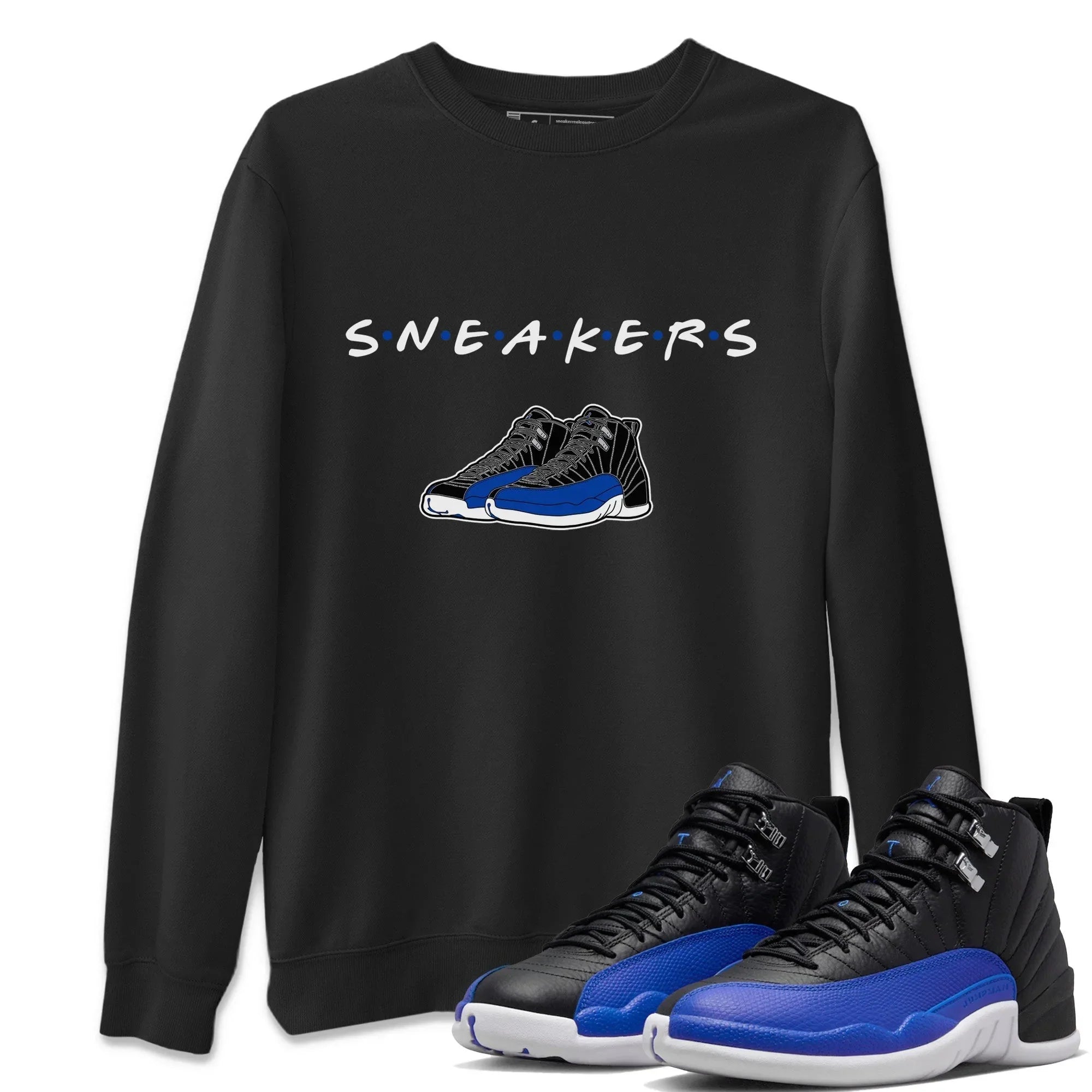 snkmatchs Unisex Tops - Air Jordan 12 Hyper Royal