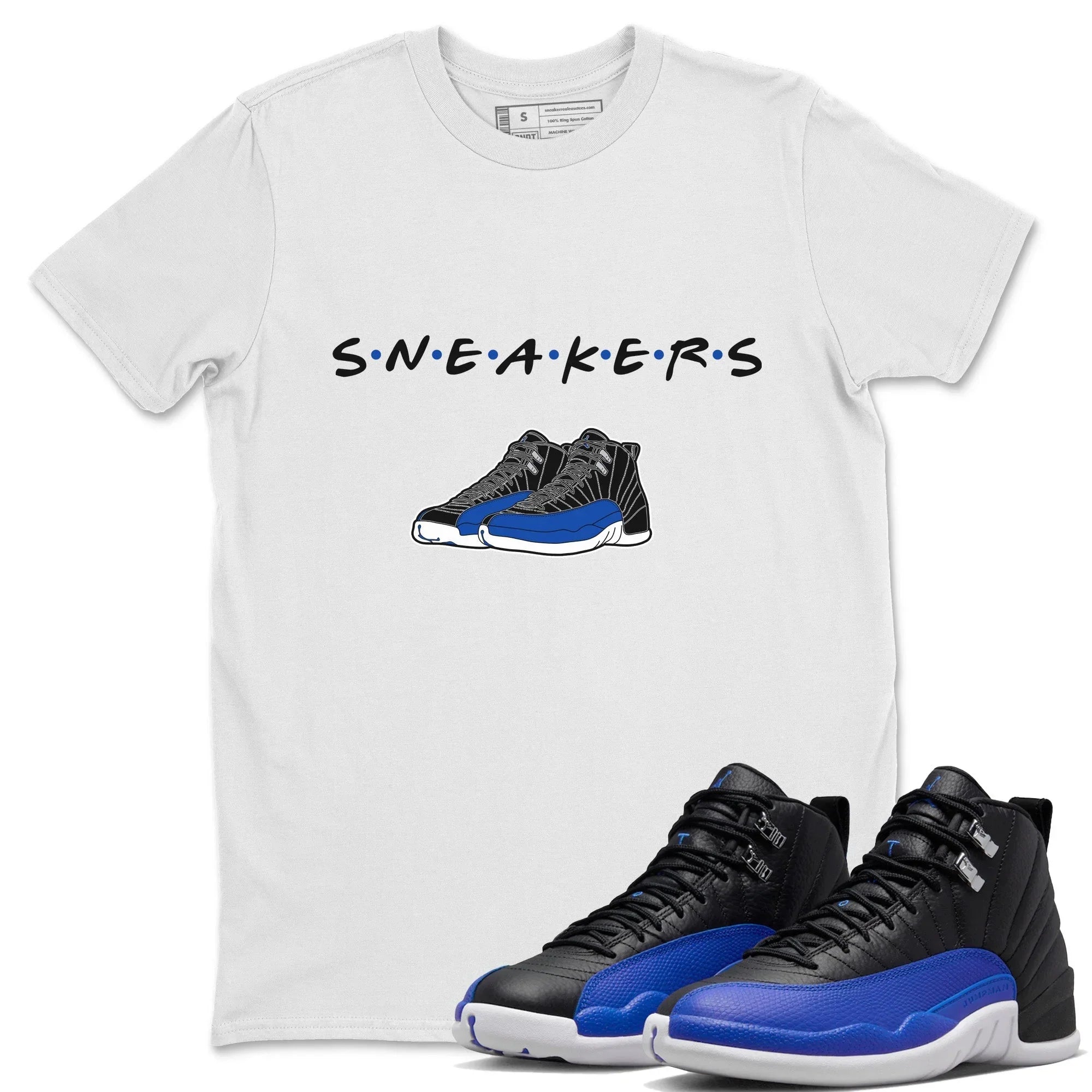 snkmatchs Unisex Tops - Air Jordan 12 Hyper Royal