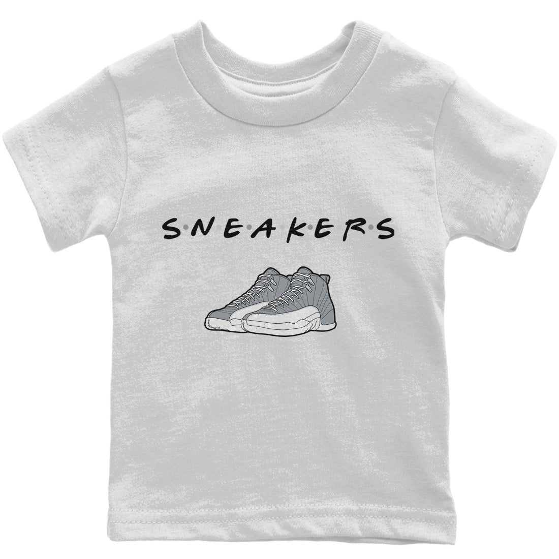 snkmatchs Kids Tops - Air Jordan 12 Stealth