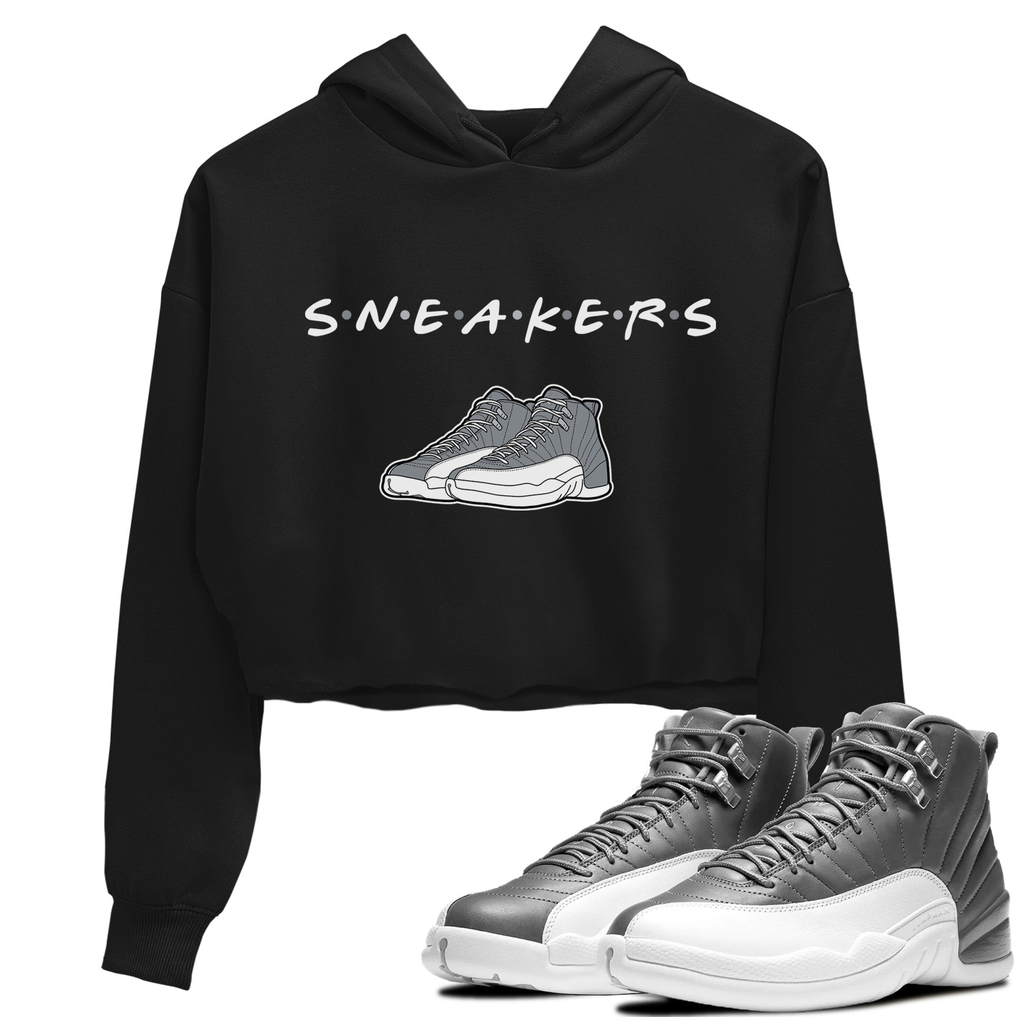 snkmatchs Women's Tops - Air Jordan 12 Stealth