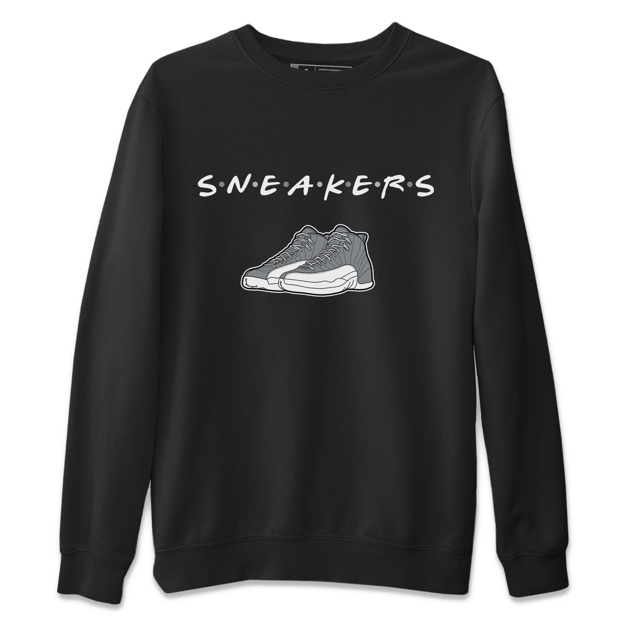 snkmatchs Unisex Tops - Air Jordan 12 Stealth