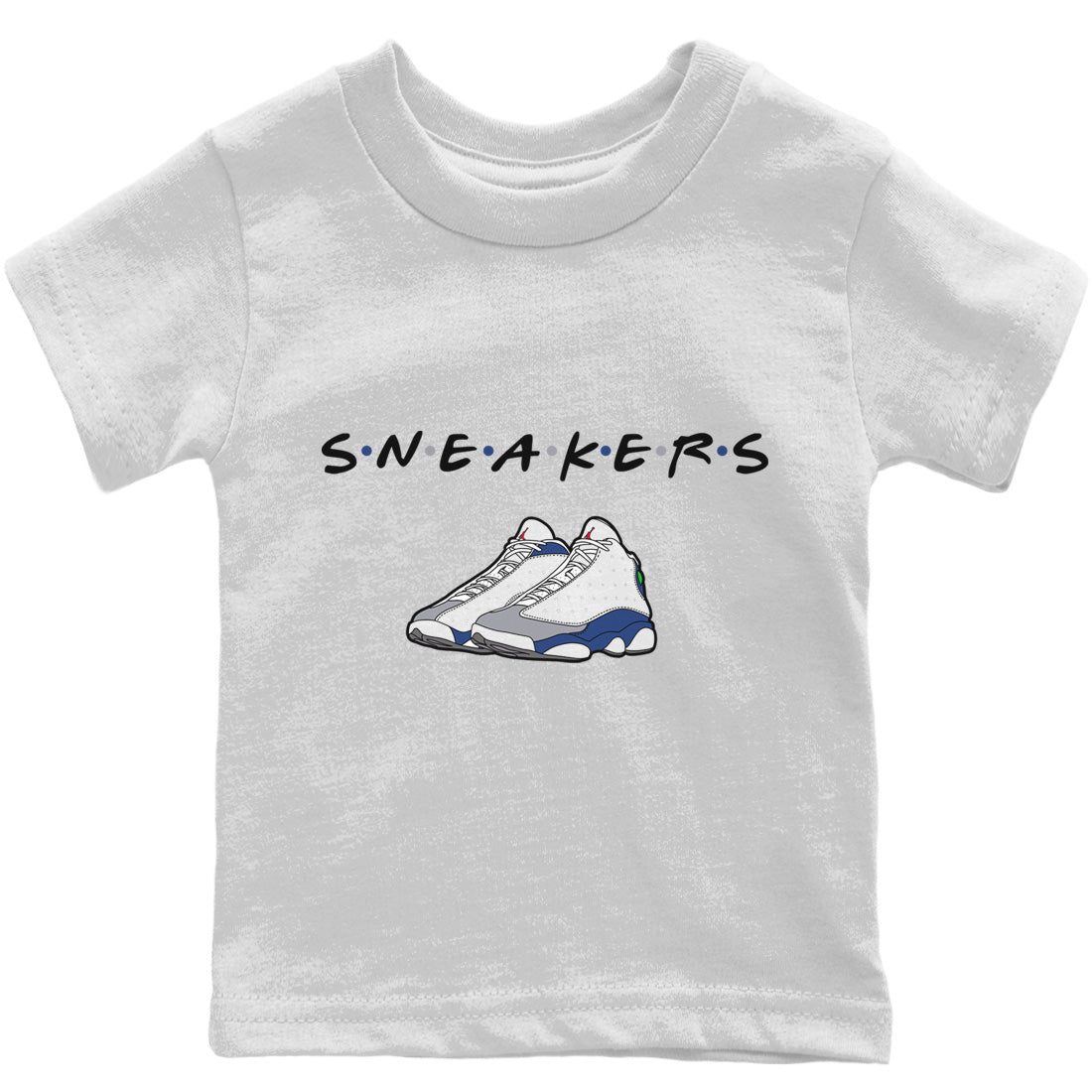 snkmatchs Kids Tops - Air Jordan 13 French Blue