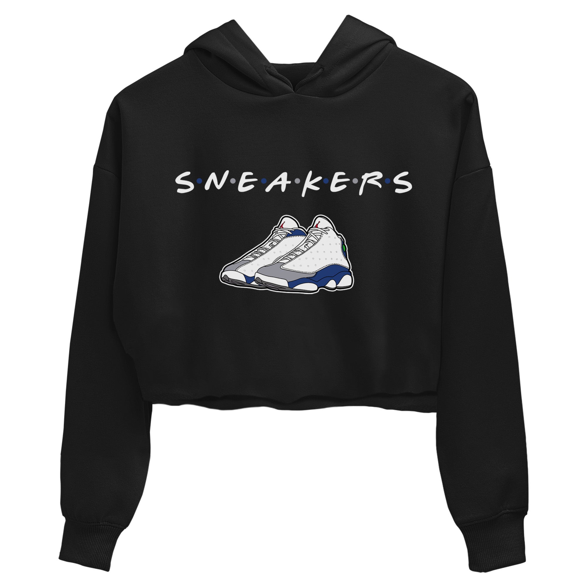snkmatchs Women's Tops - Air Jordan 13 French Blue