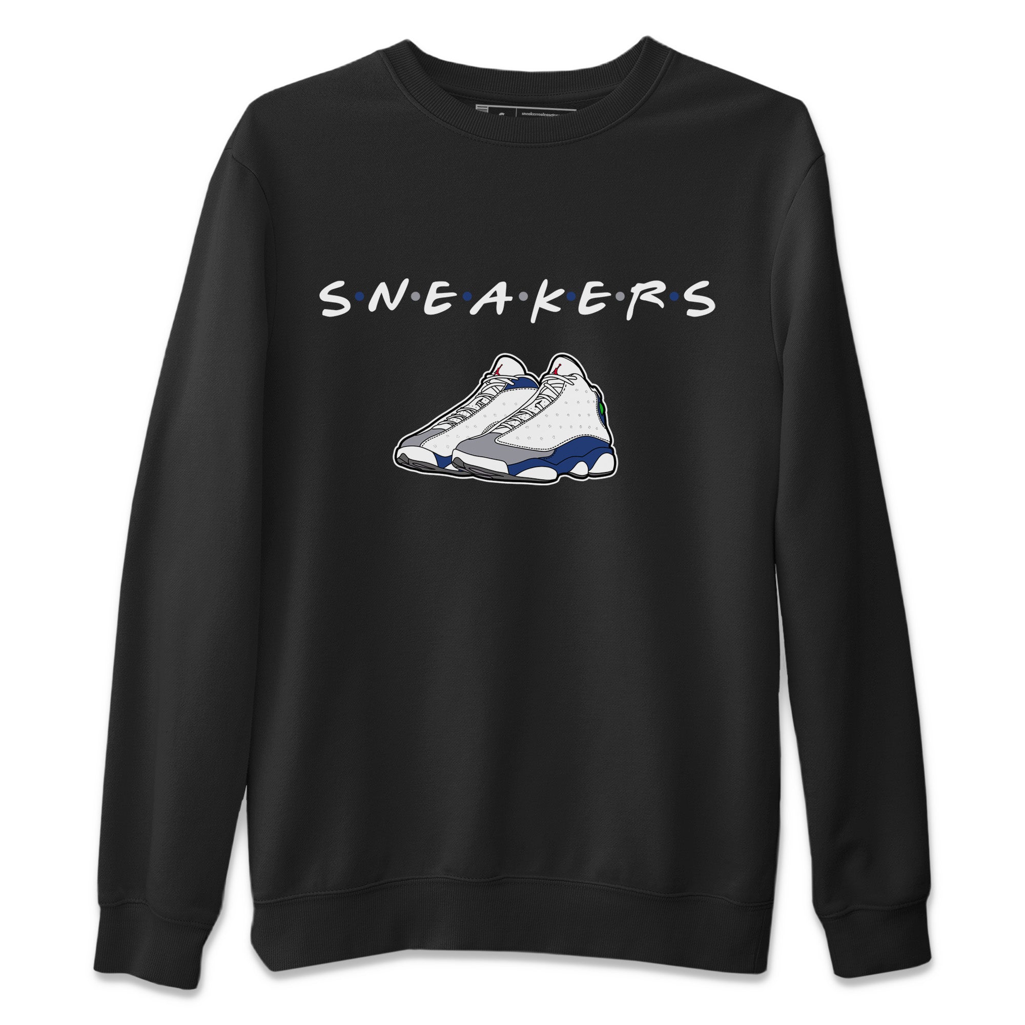 snkmatchs Unisex Tops - Air Jordan 13 French Blue