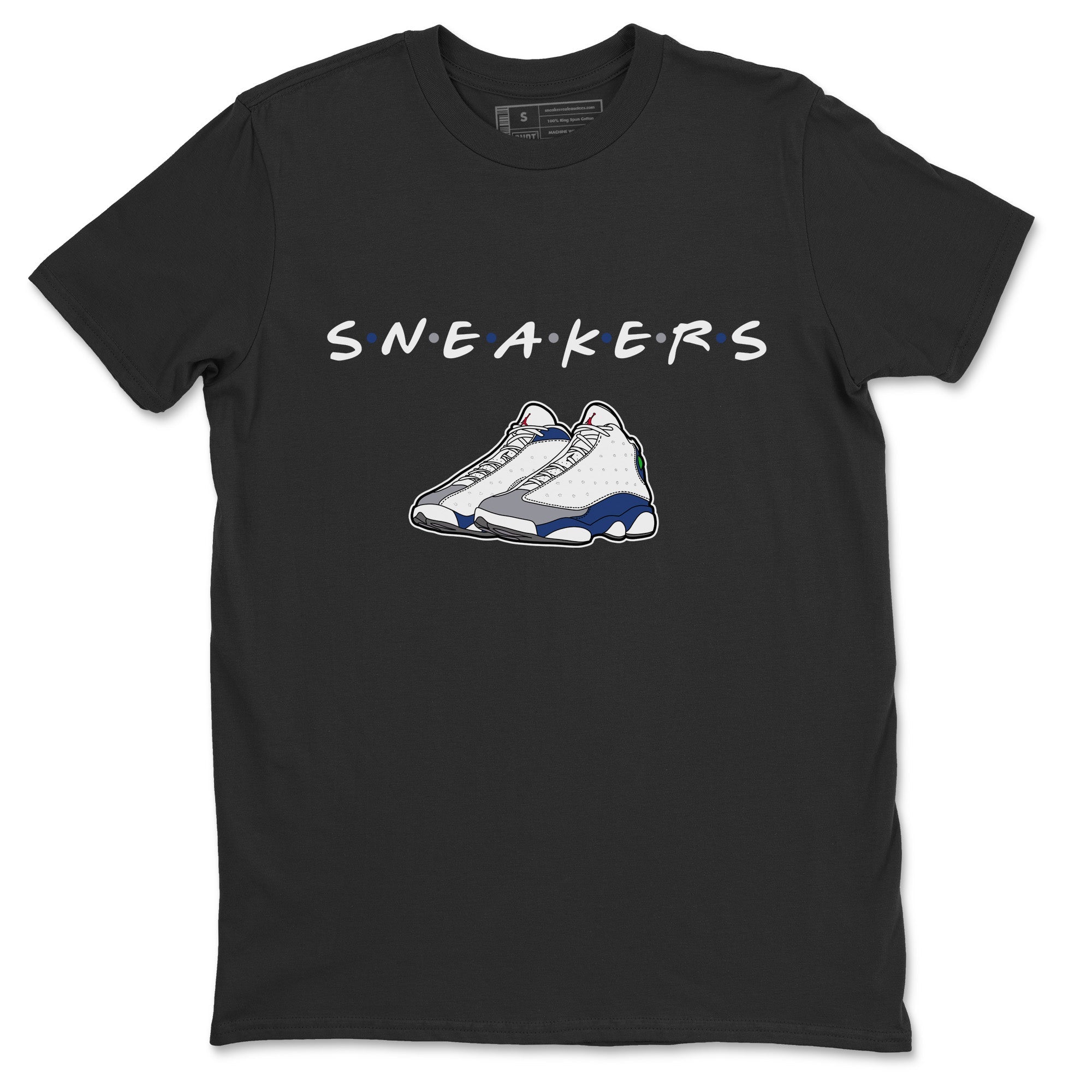 snkmatchs Unisex Tops - Air Jordan 13 French Blue