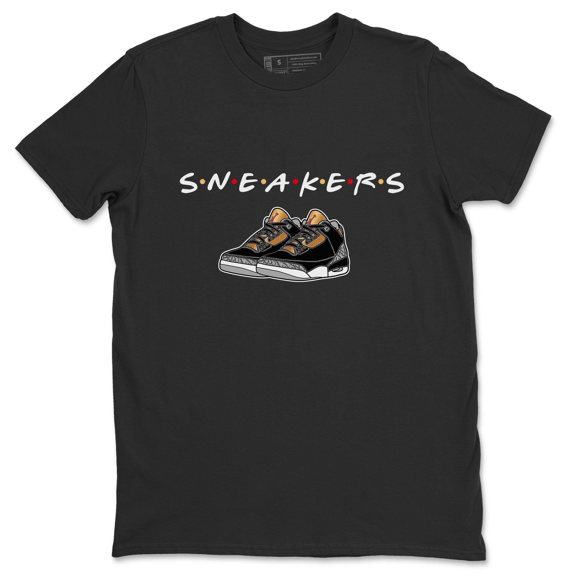 Sneakers Unisex Tops - Air Jordan 3 Black Gold
