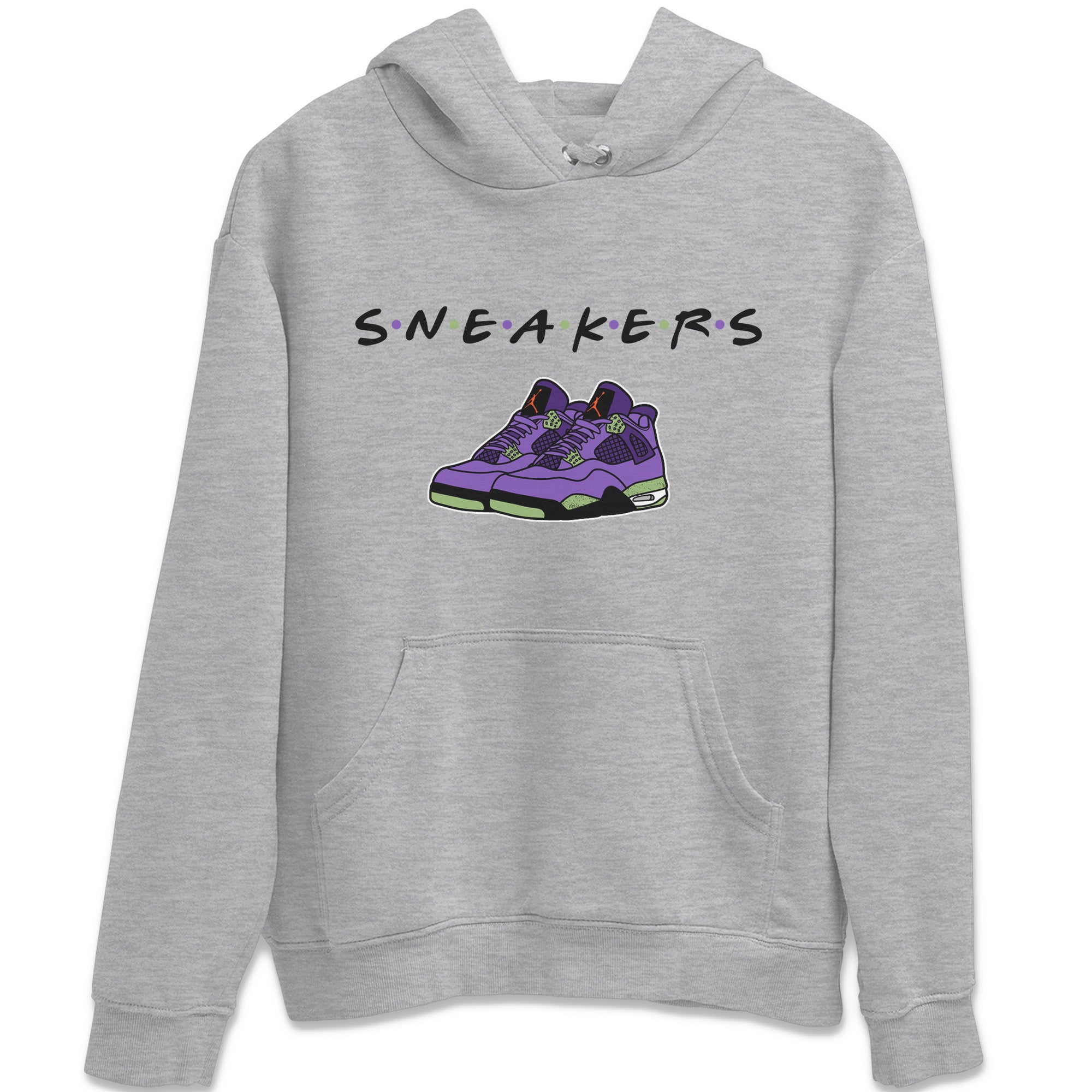 snkmatchs Unisex Tops - Air Jordan 4 Canyon Purple