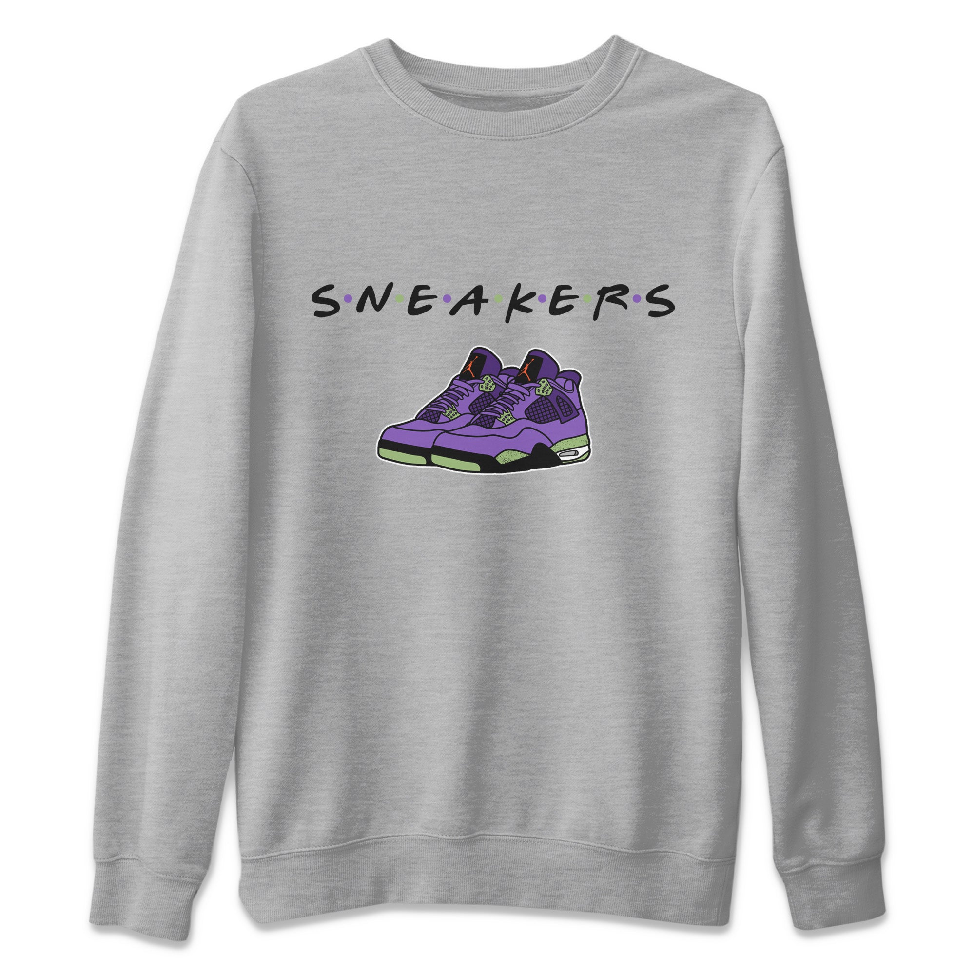 snkmatchs Unisex Tops - Air Jordan 4 Canyon Purple