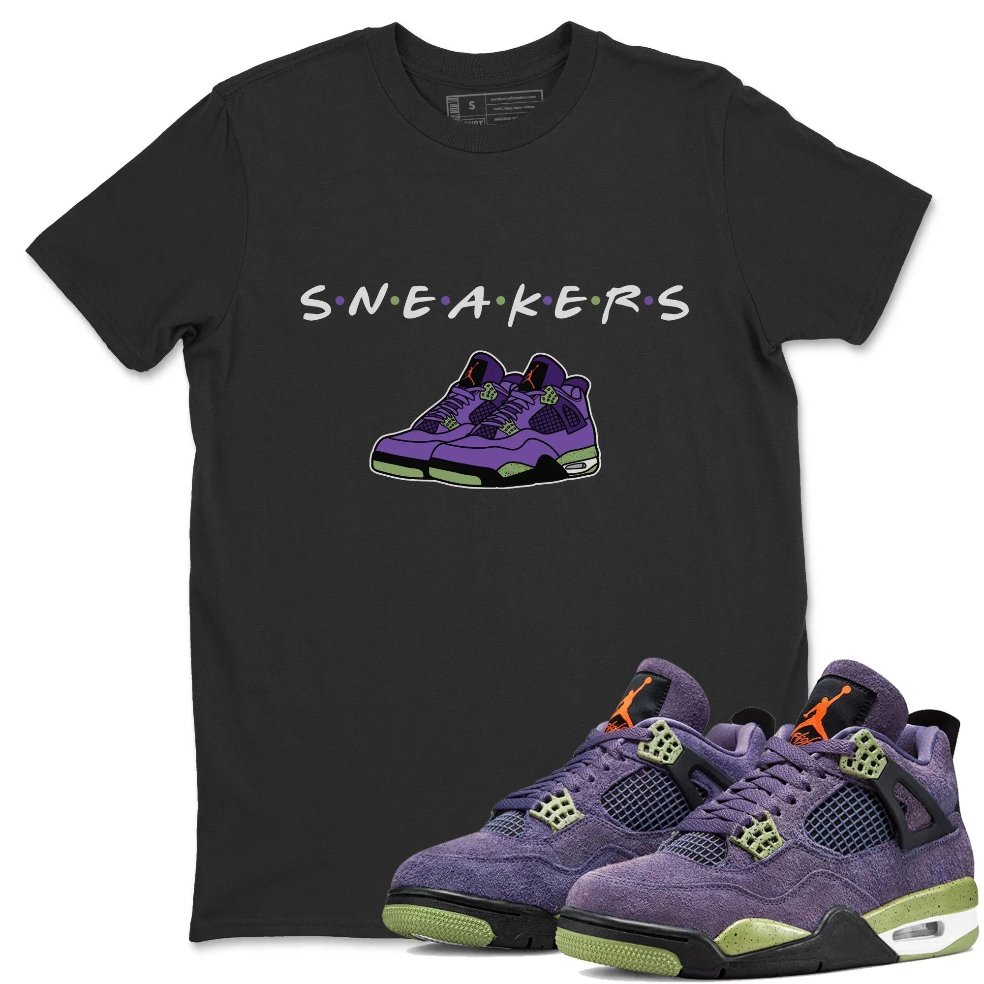 snkmatchs Unisex Tops - Air Jordan 4 Canyon Purple