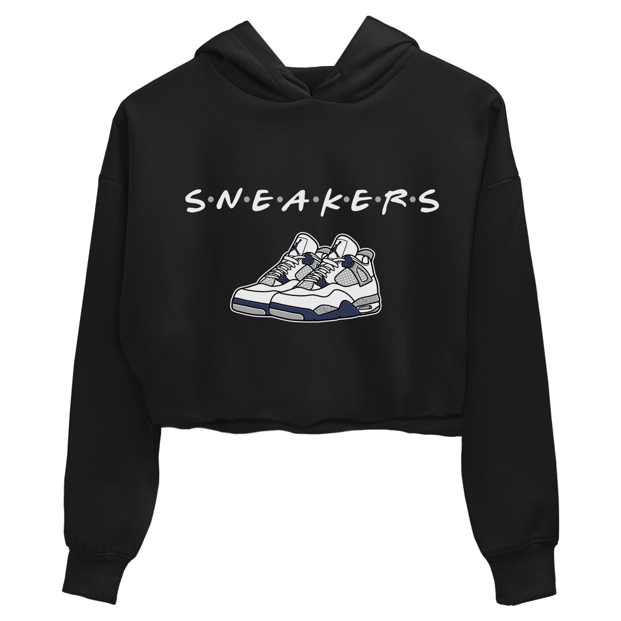 snkmatchs Women's Tops - Air Jordan 4 Midnight Navy
