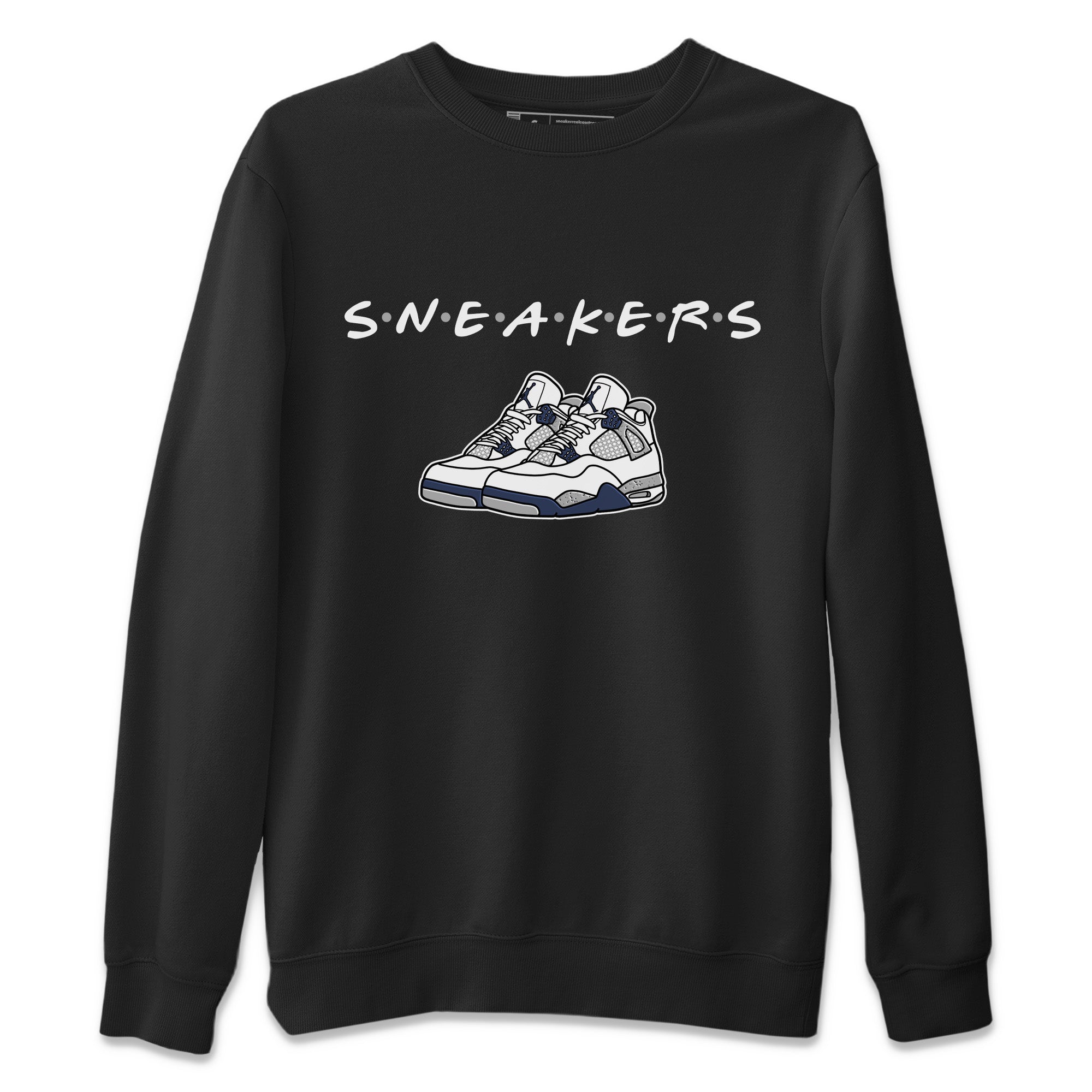 snkmatchs Unisex Tops - Air Jordan 4 Midnight Navy