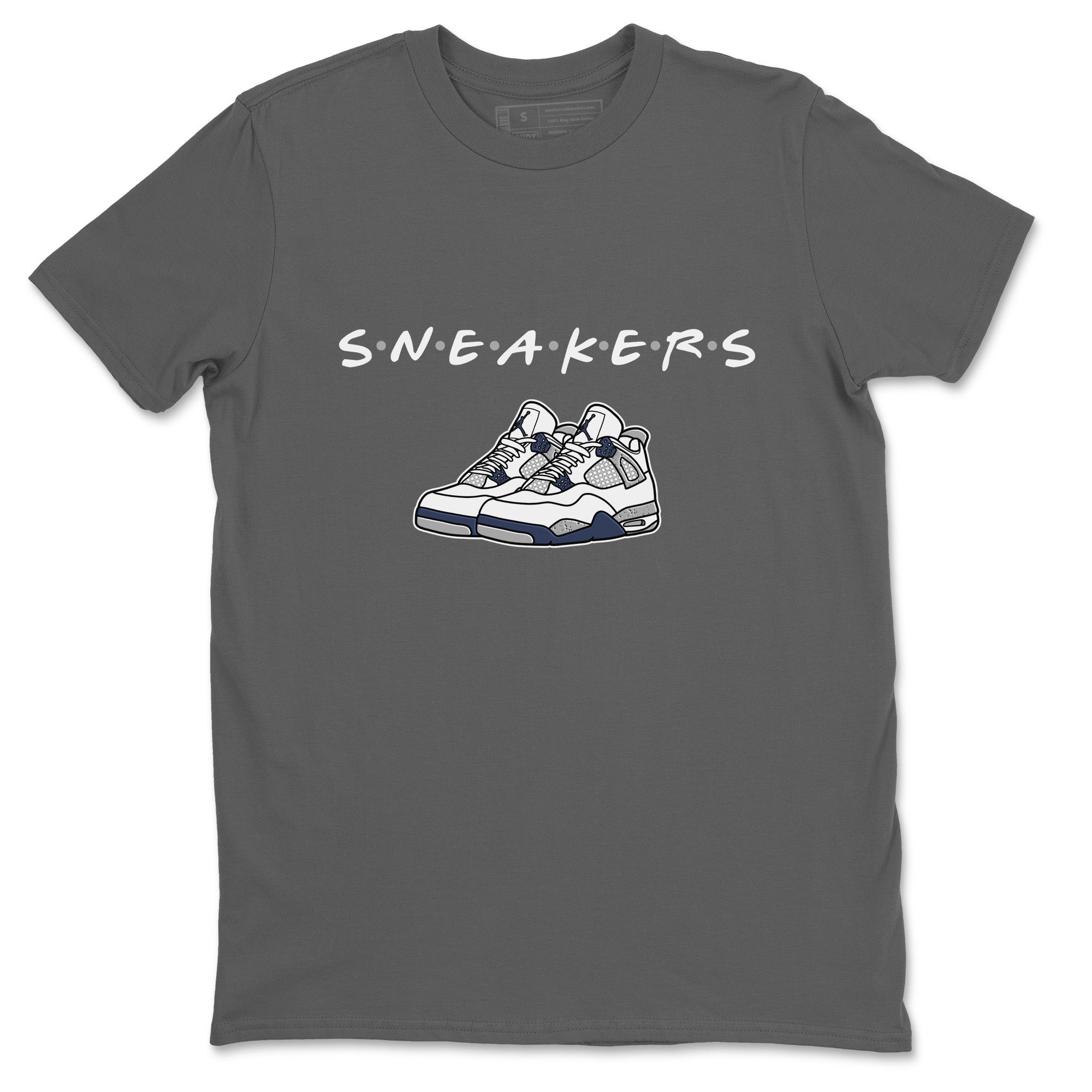 snkmatchs Unisex Tops - Air Jordan 4 Midnight Navy