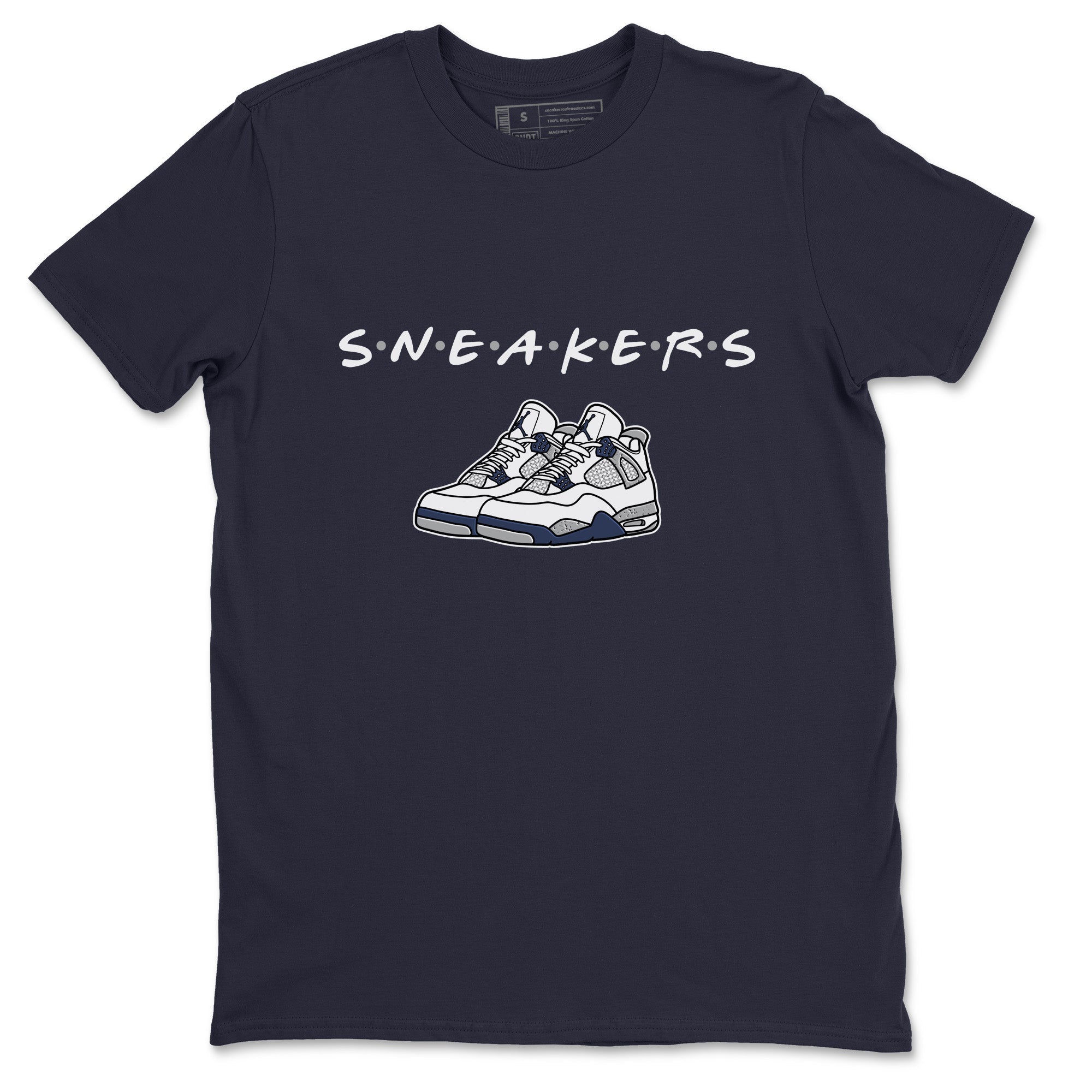 snkmatchs Unisex Tops - Air Jordan 4 Midnight Navy