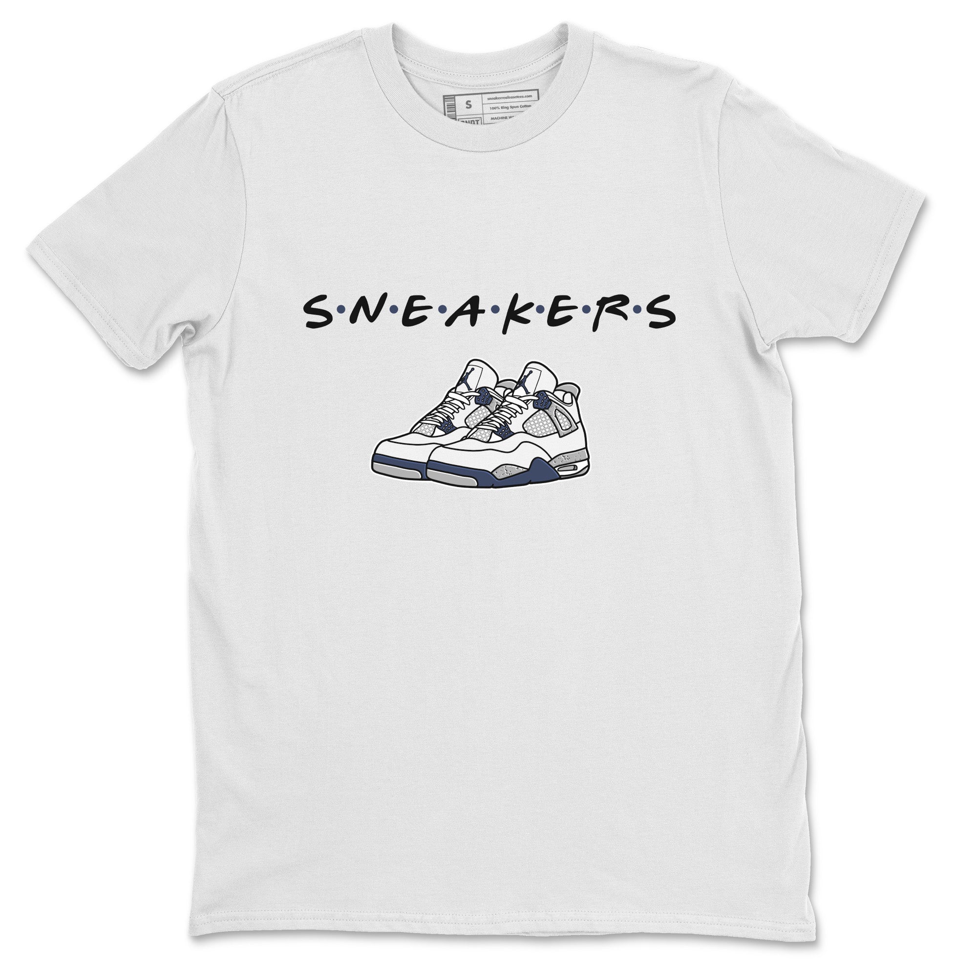 snkmatchs Unisex Tops - Air Jordan 4 Midnight Navy