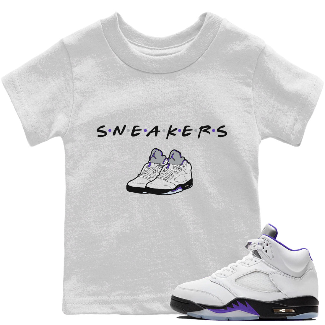 snkmatchs Kids Tops - Air Jordan 5 Concord