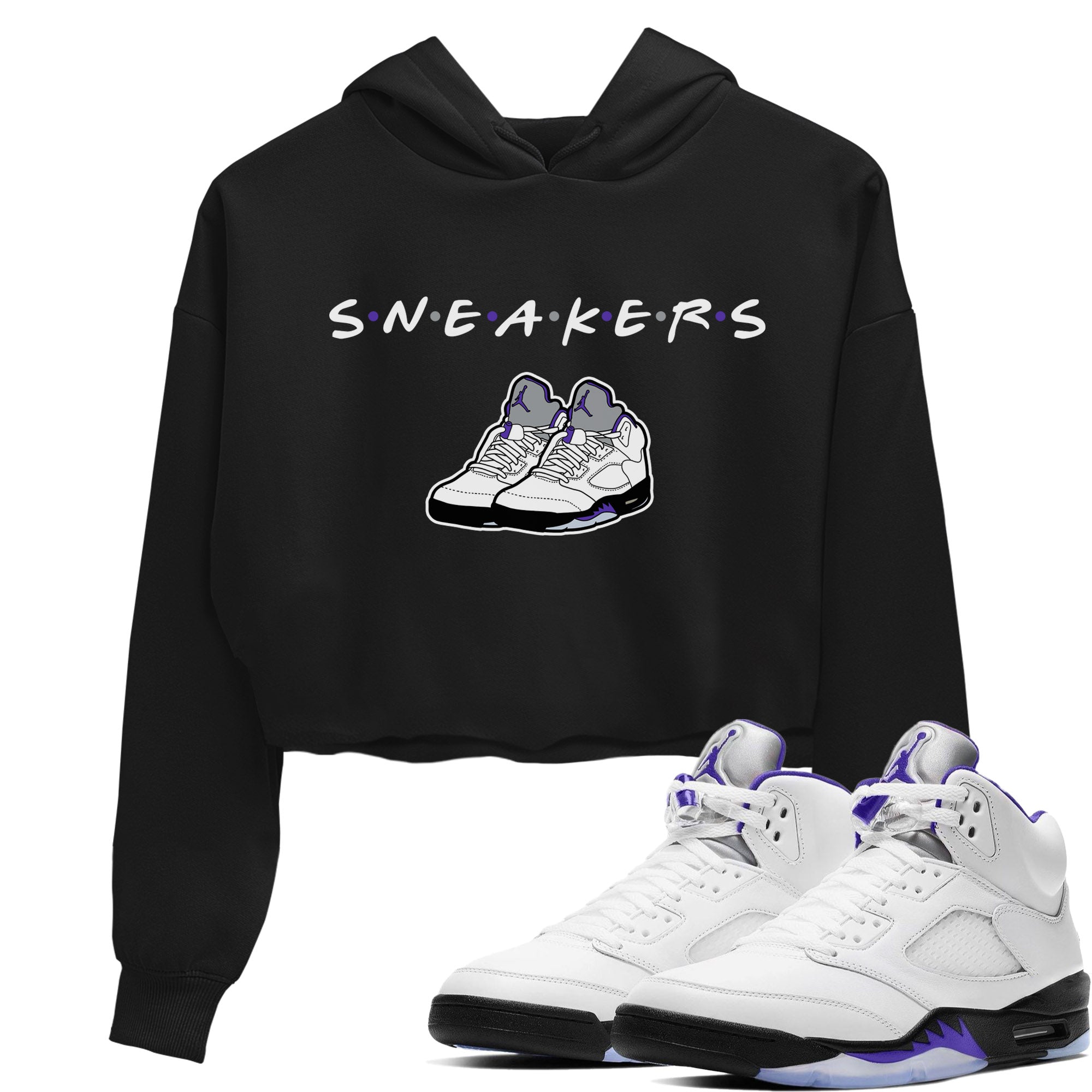 snkmatchs Women's Tops - Air Jordan 5 Concord