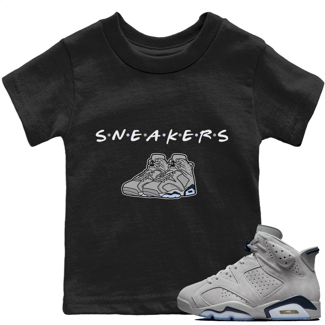 snkmatchs Kids Tops - Air Jordan 6 Georgetown