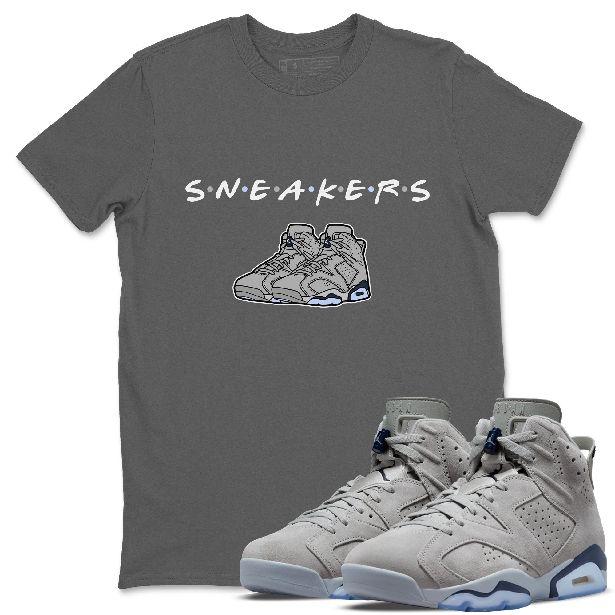 snkmatchs Unisex Tops - Air Jordan 6 Georgetown