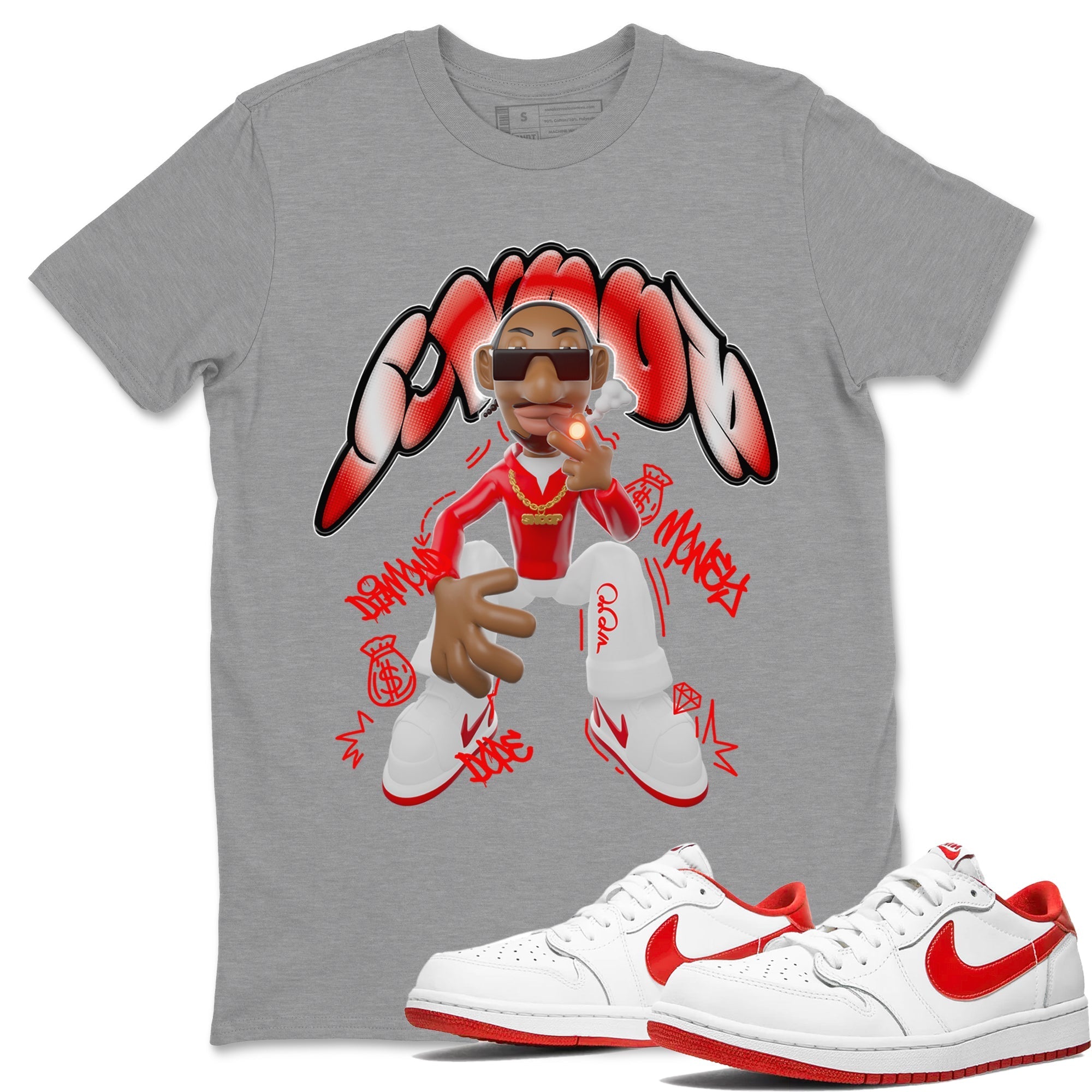 Snoop snkmatch Tee - Air Jordan 1 University Red