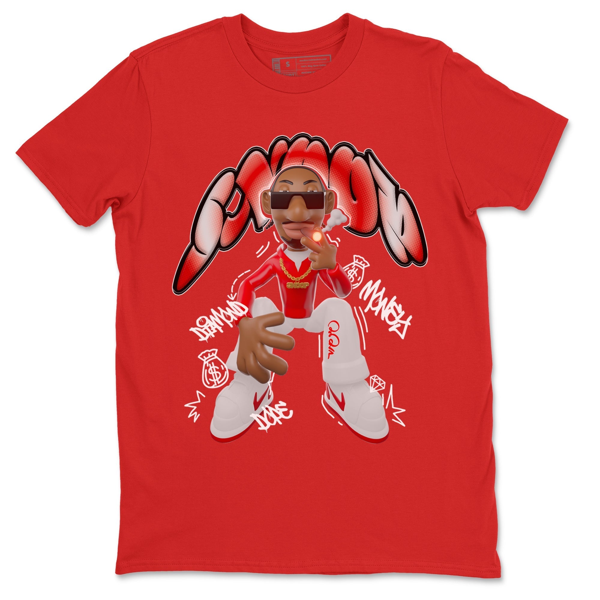 Snoop snkmatch Tee - Air Jordan 1 University Red